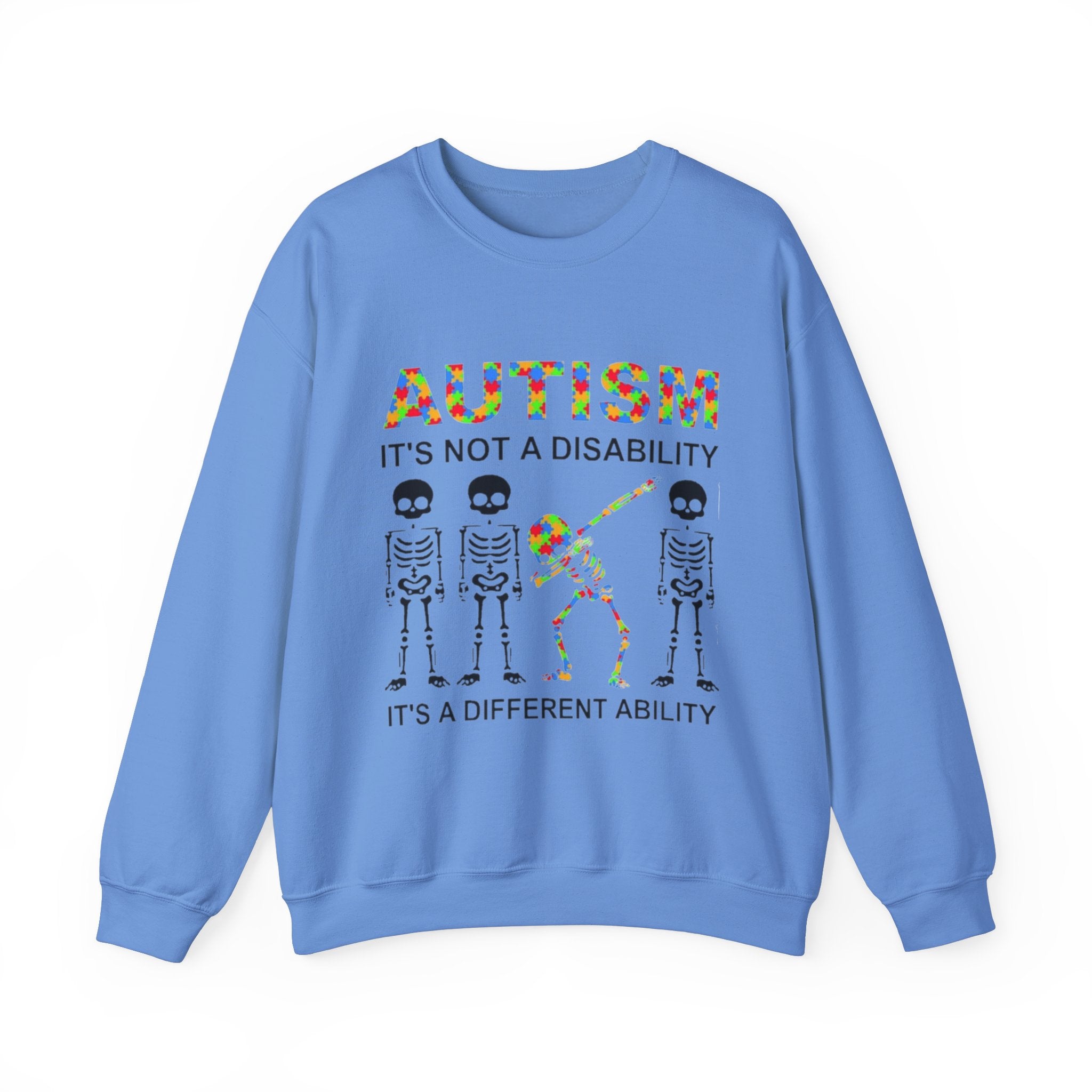 Autism It's Not A Disability, Autism Awareness Adult Sweatshirt