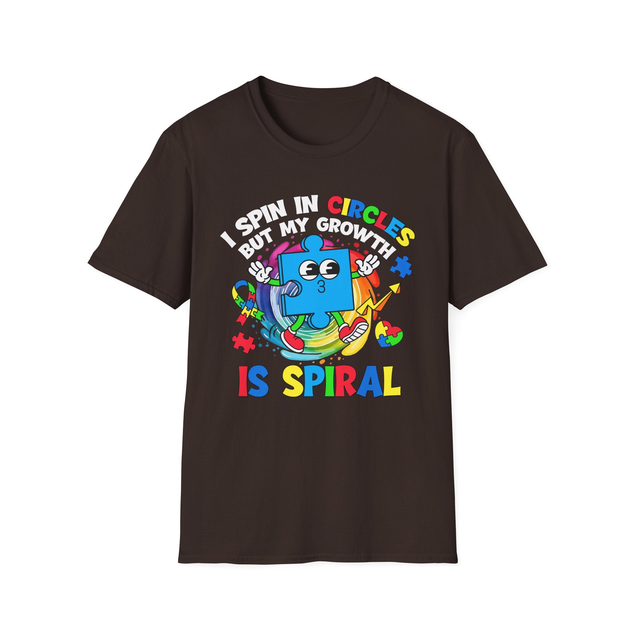 I Spin In Circles, Adult T-Shirt