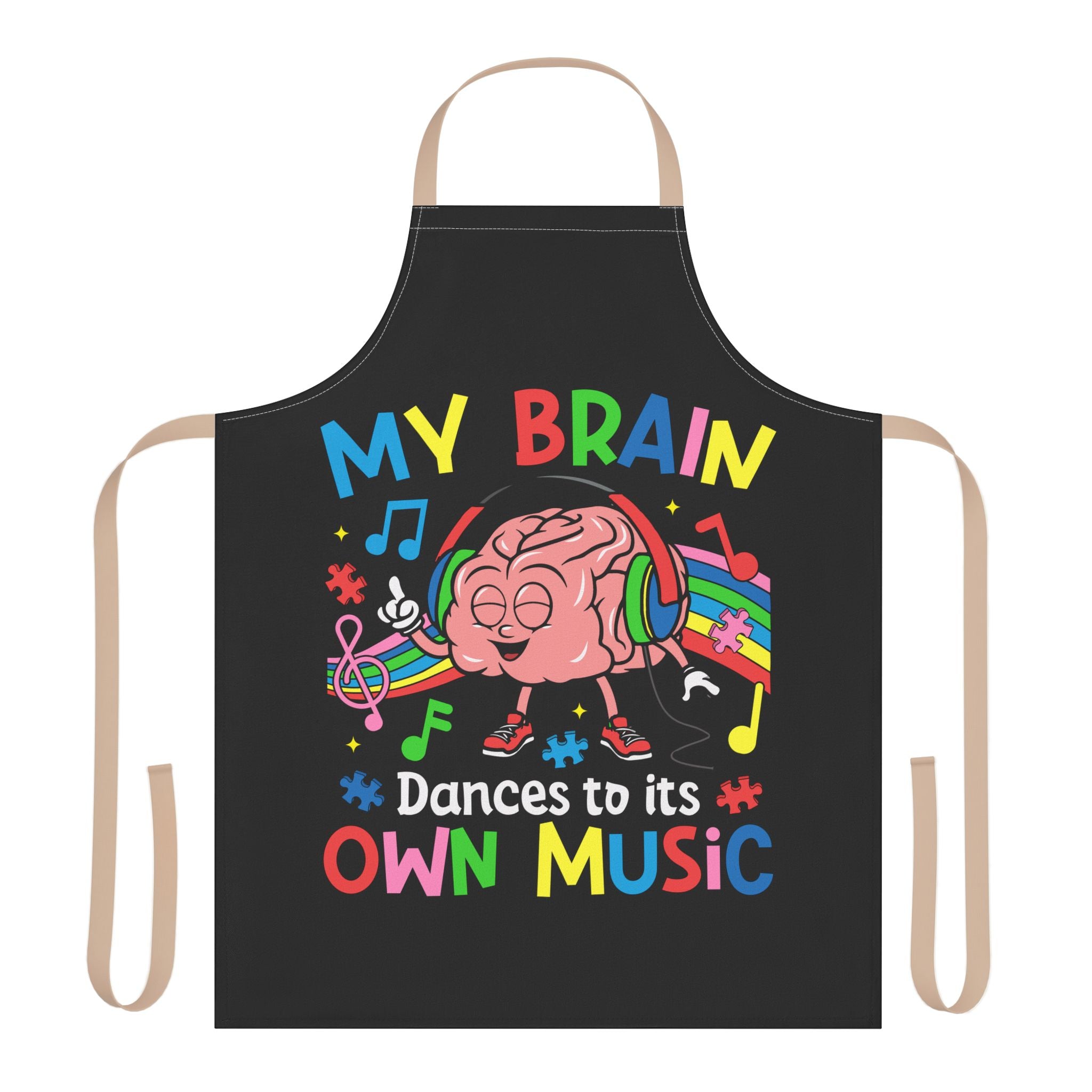 Own Music Routine Love Apron