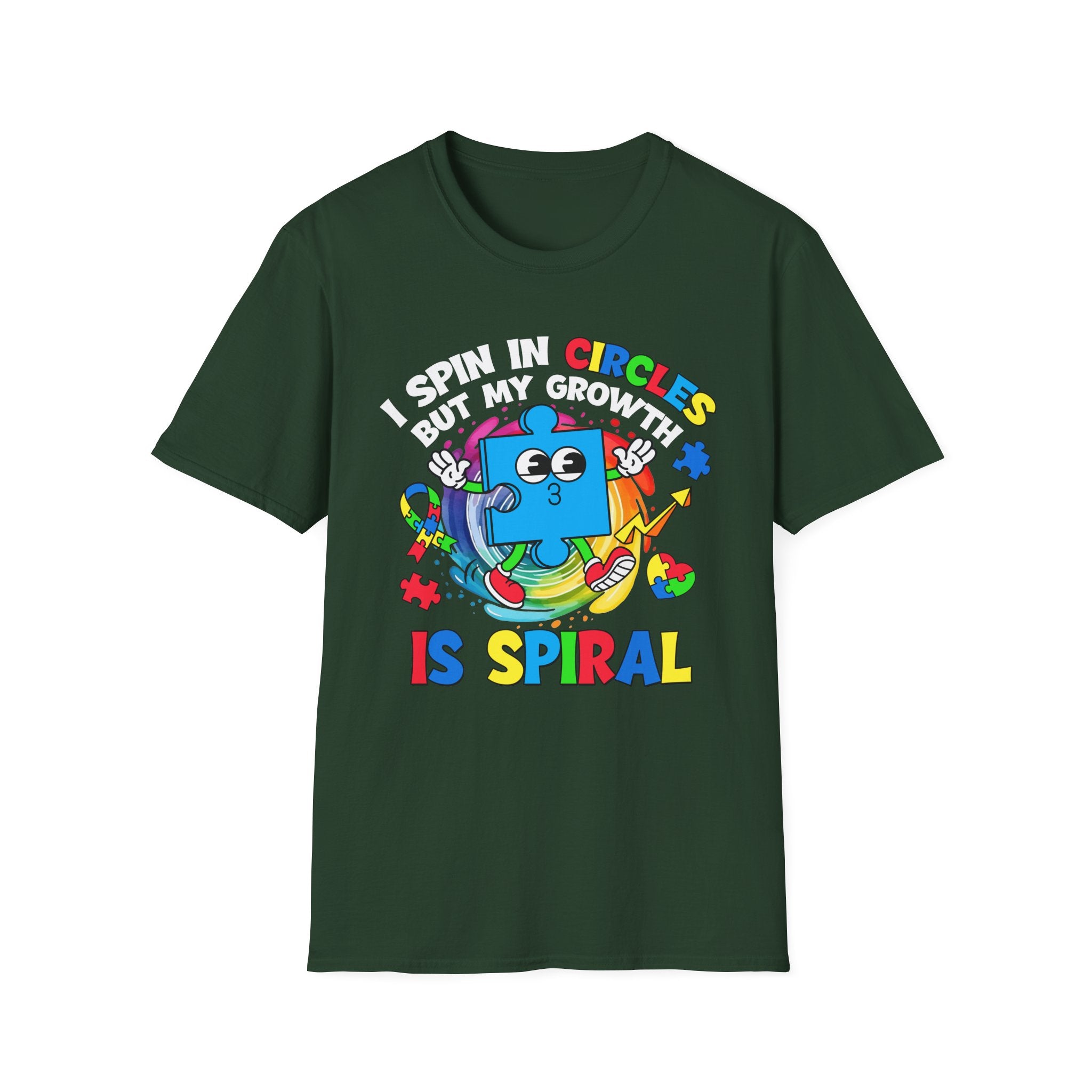 I Spin In Circles, Adult T-Shirt