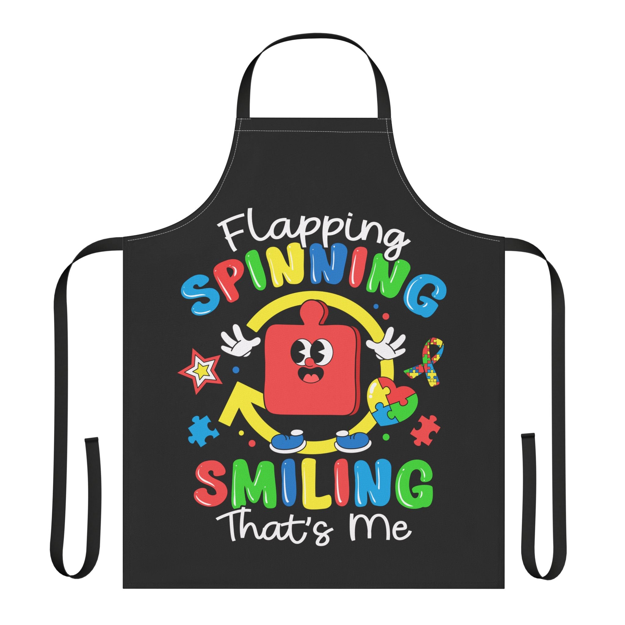 Spinning Smiling Routine Love Apron