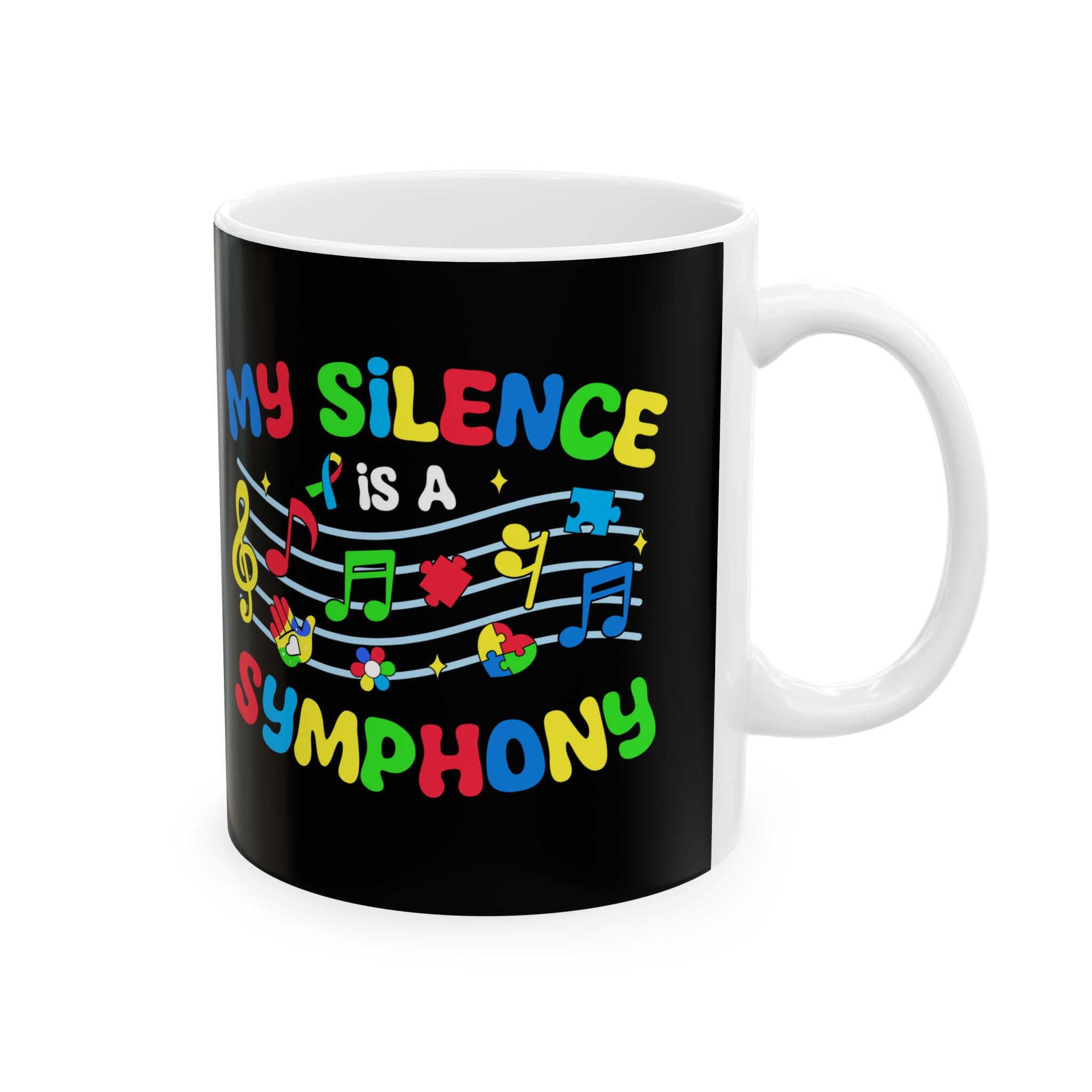My Silence, Ceramic Mug