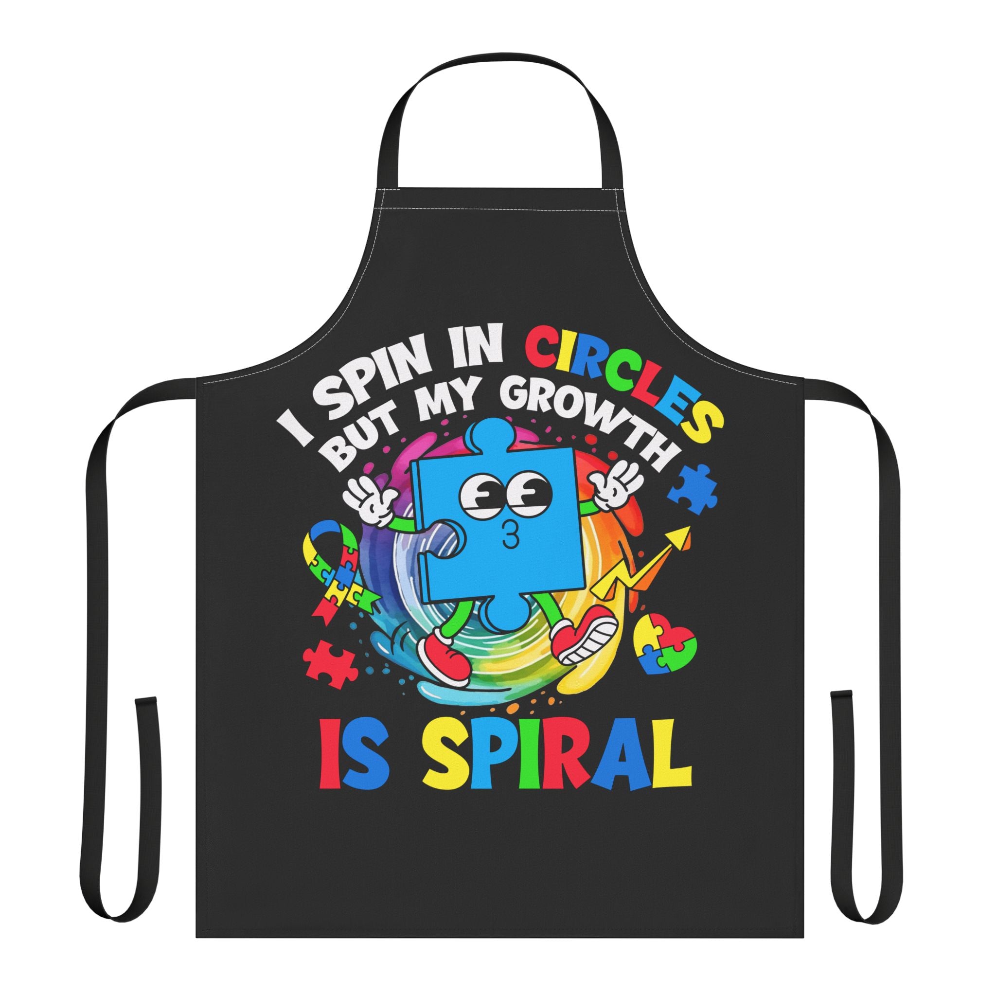 I Spin In Circles Routine Love Apron