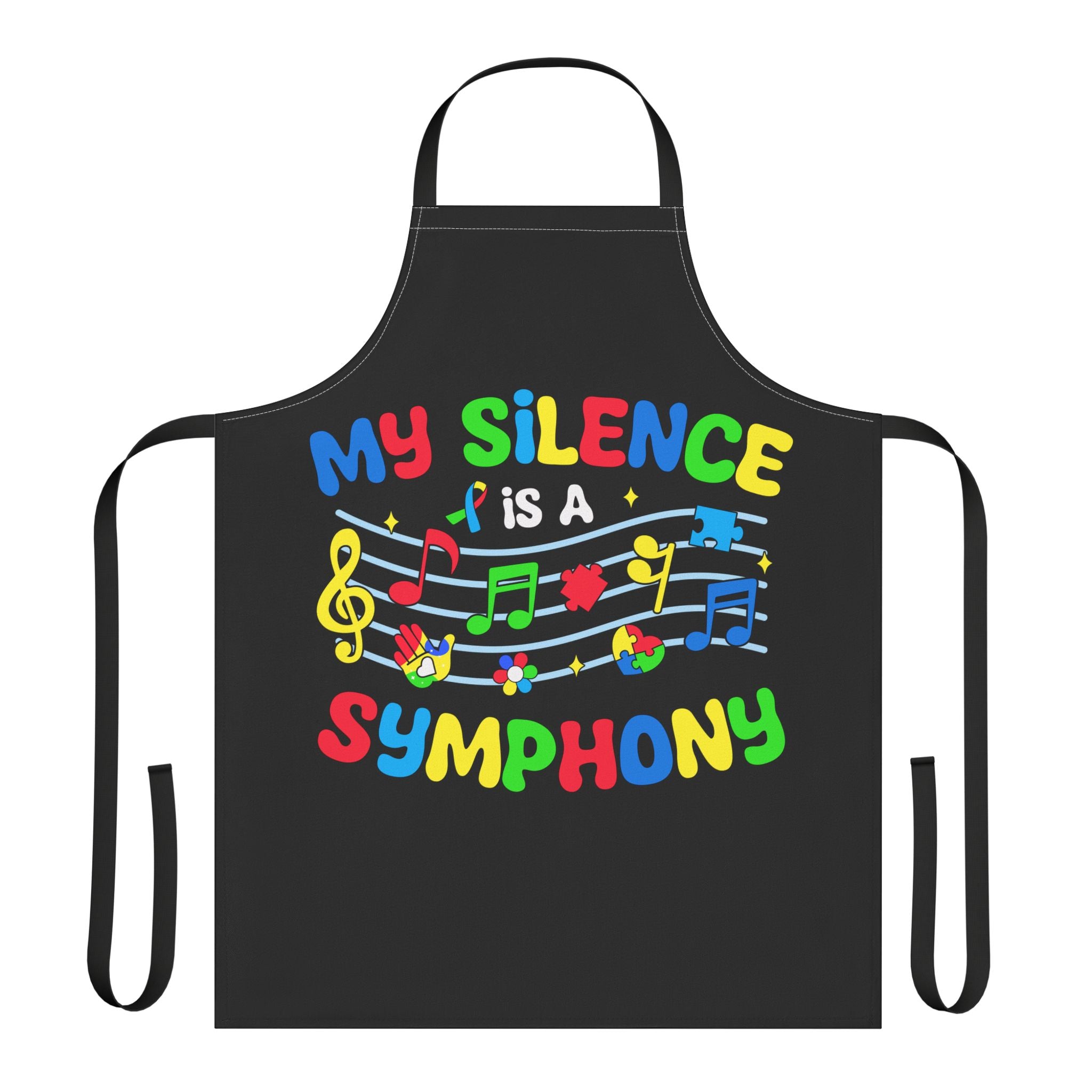 My Silence Routine Love Apron