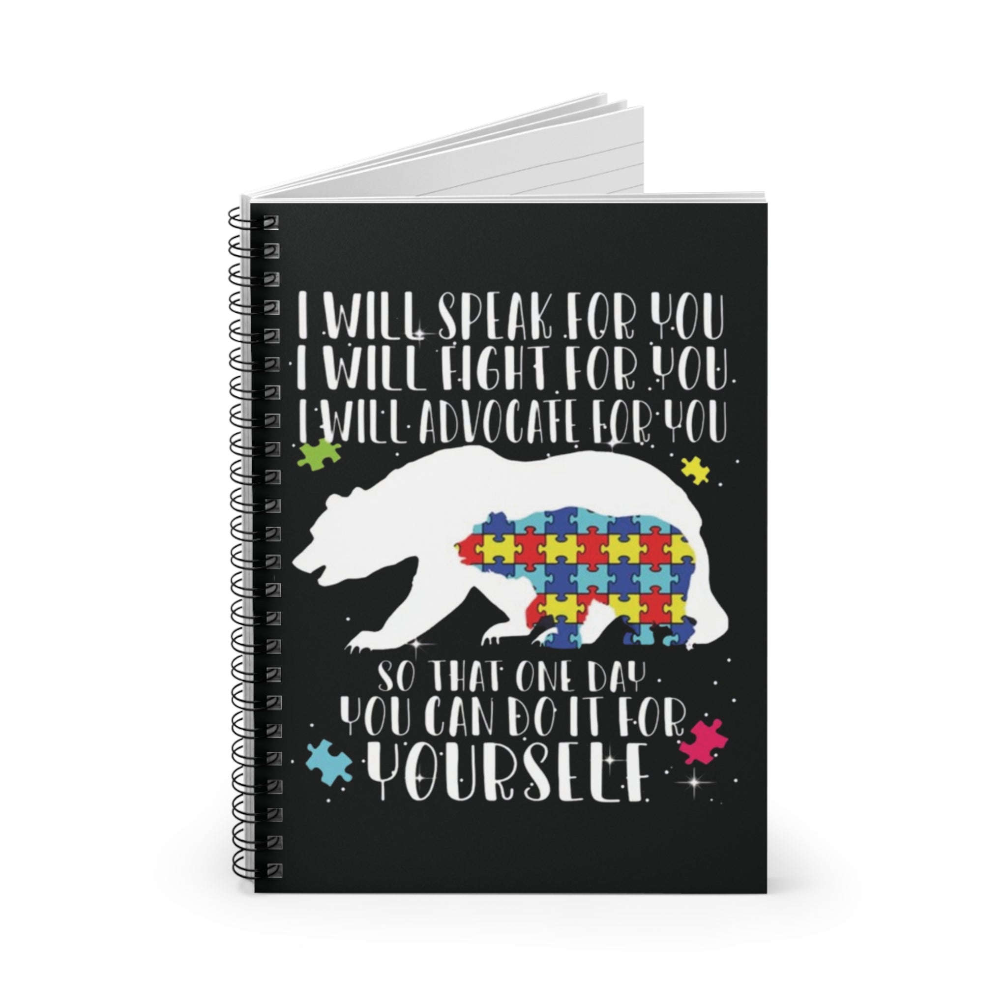 I will Speak For You, Spiral Notebook - Ruled Line