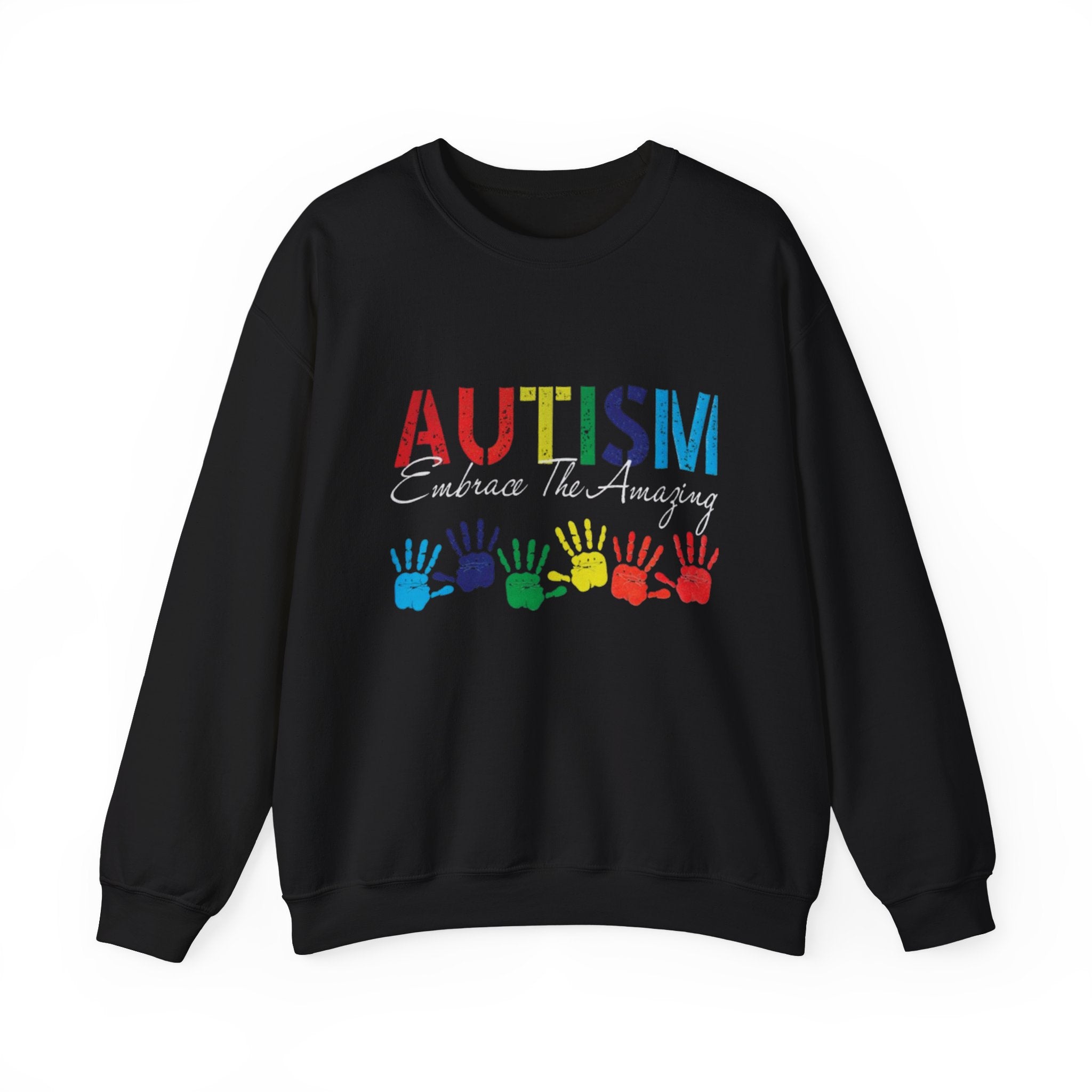 Autism Embrace The Amazing, Autism Awareness Adult Sweatshirt