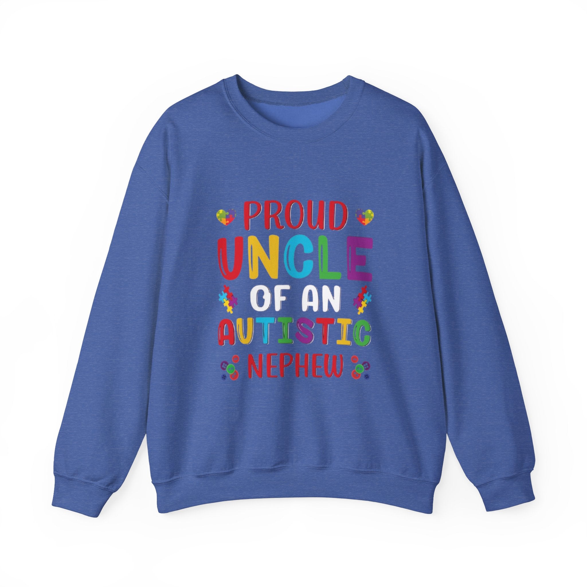 Proud Uncle Of An Autistic Nephew, Autism Awareness Adult Sweatshirt