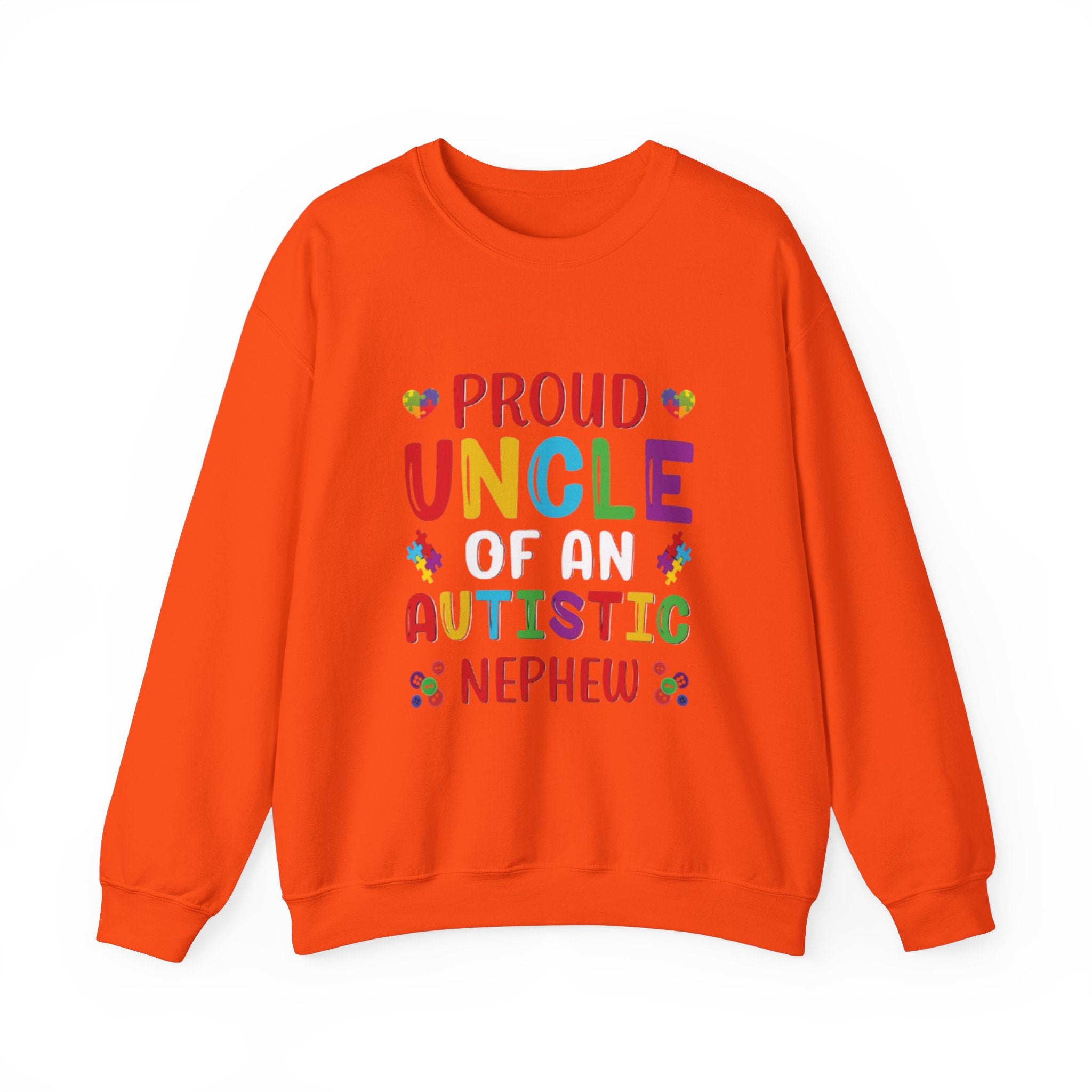Proud Uncle Of An Autistic Nephew, Autism Awareness Adult Sweatshirt