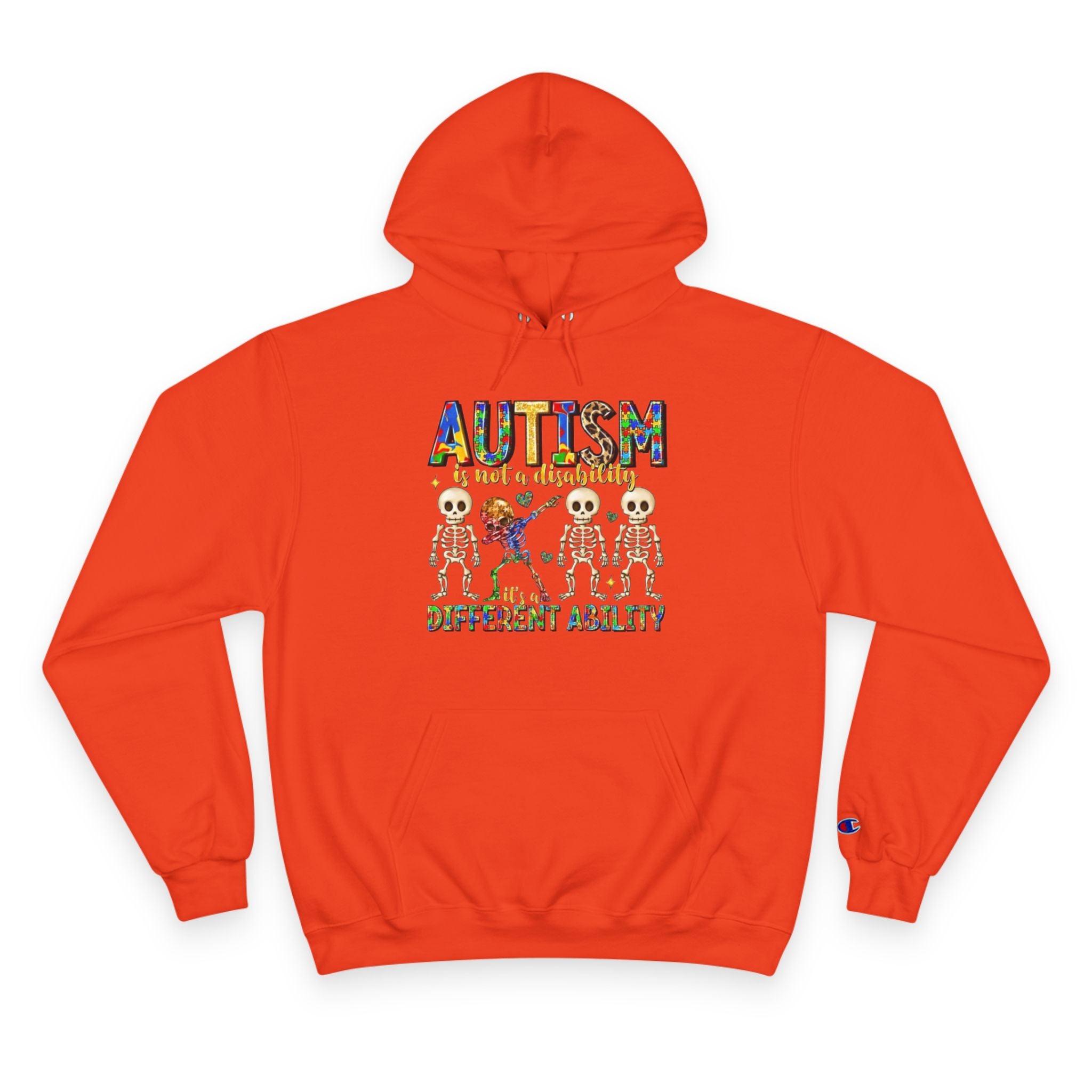 Autism Is Not A Disability, Autism Awareness Adult Hoodie