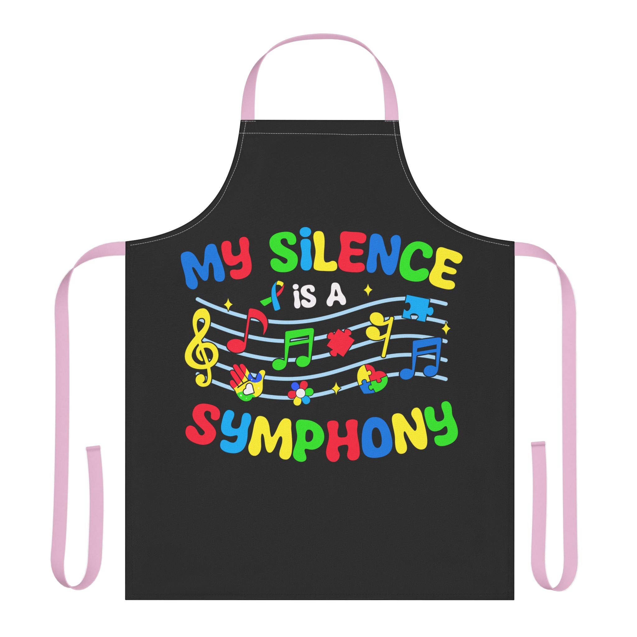 My Silence Routine Love Apron