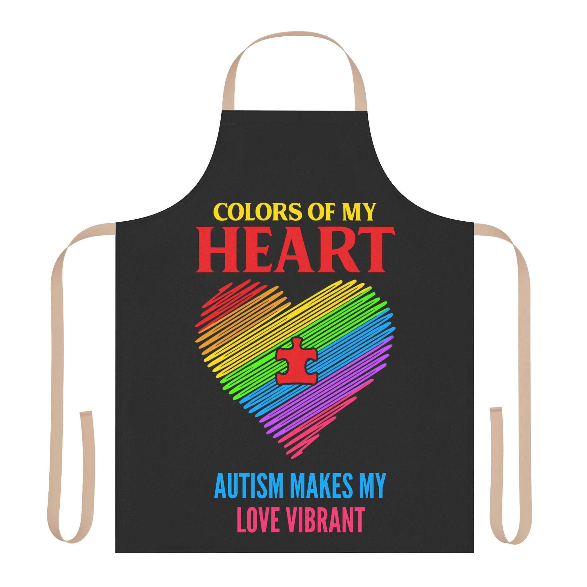 Colors Of my Heart Apron