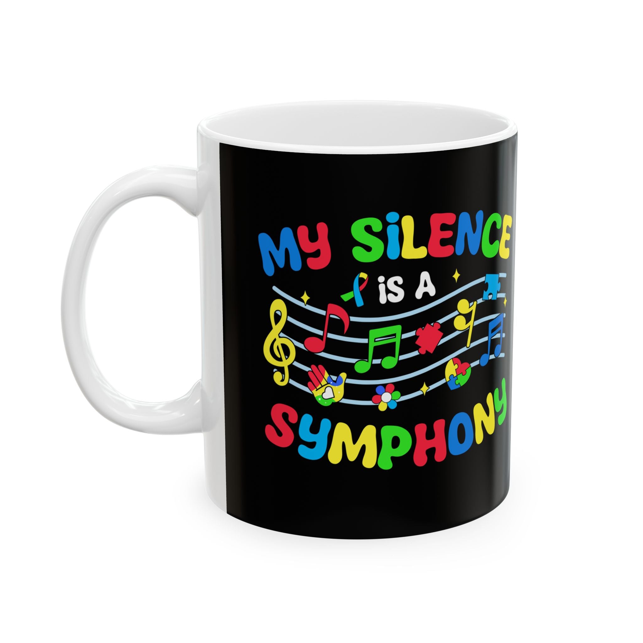 My Silence, Ceramic Mug