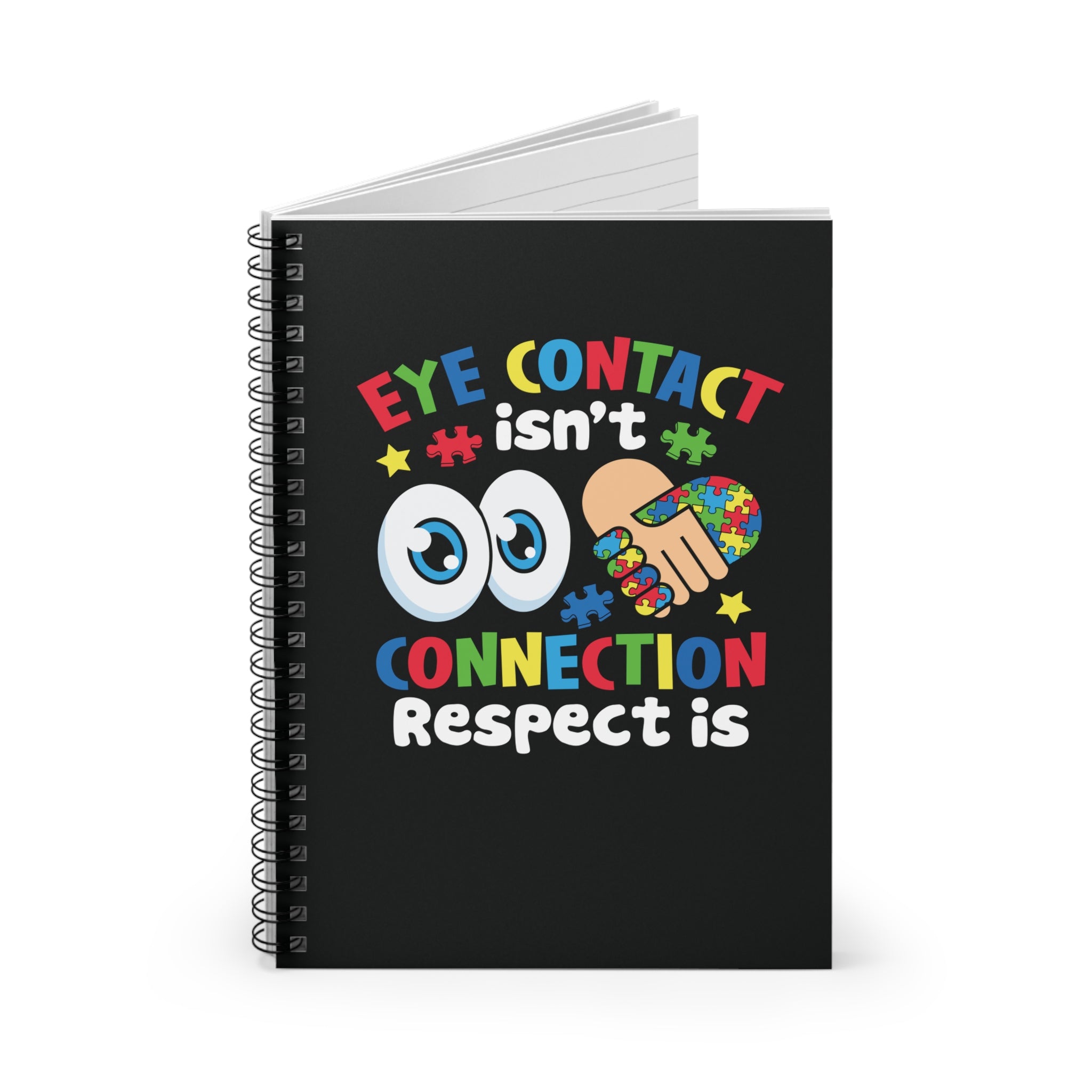 Connection Respect Spiral Notebook - Ruled Line