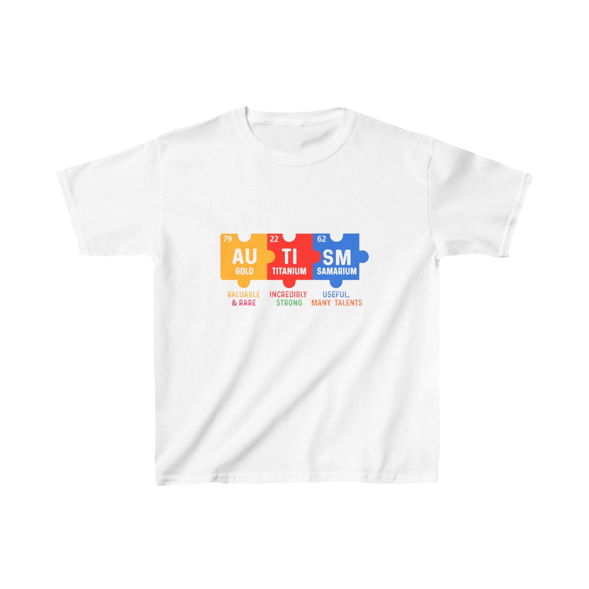 Autism Awareness Kids' Shirt – Celebrating Unique Strengths & Talents"