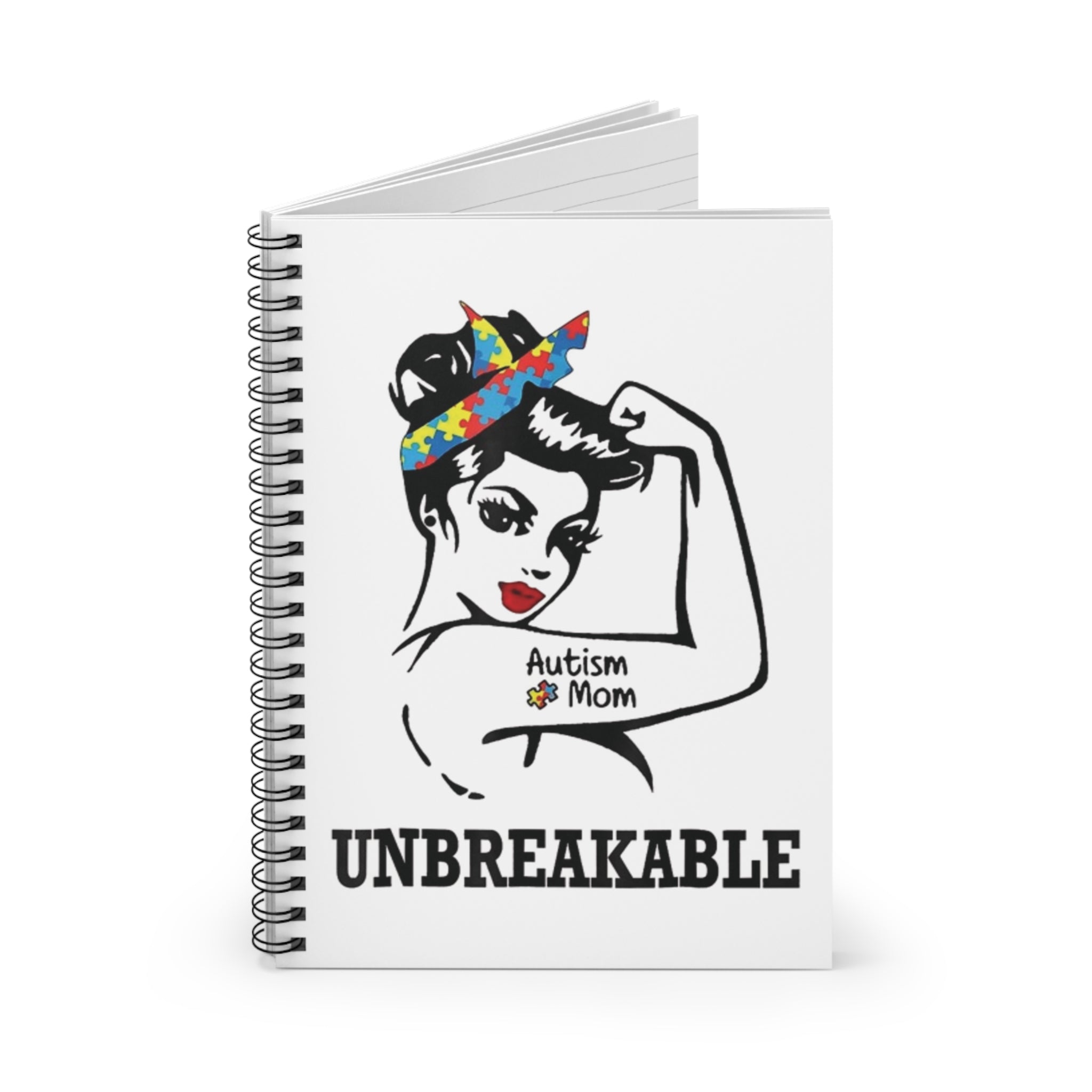 Unbreakable, Spiral Notebook - Ruled Line