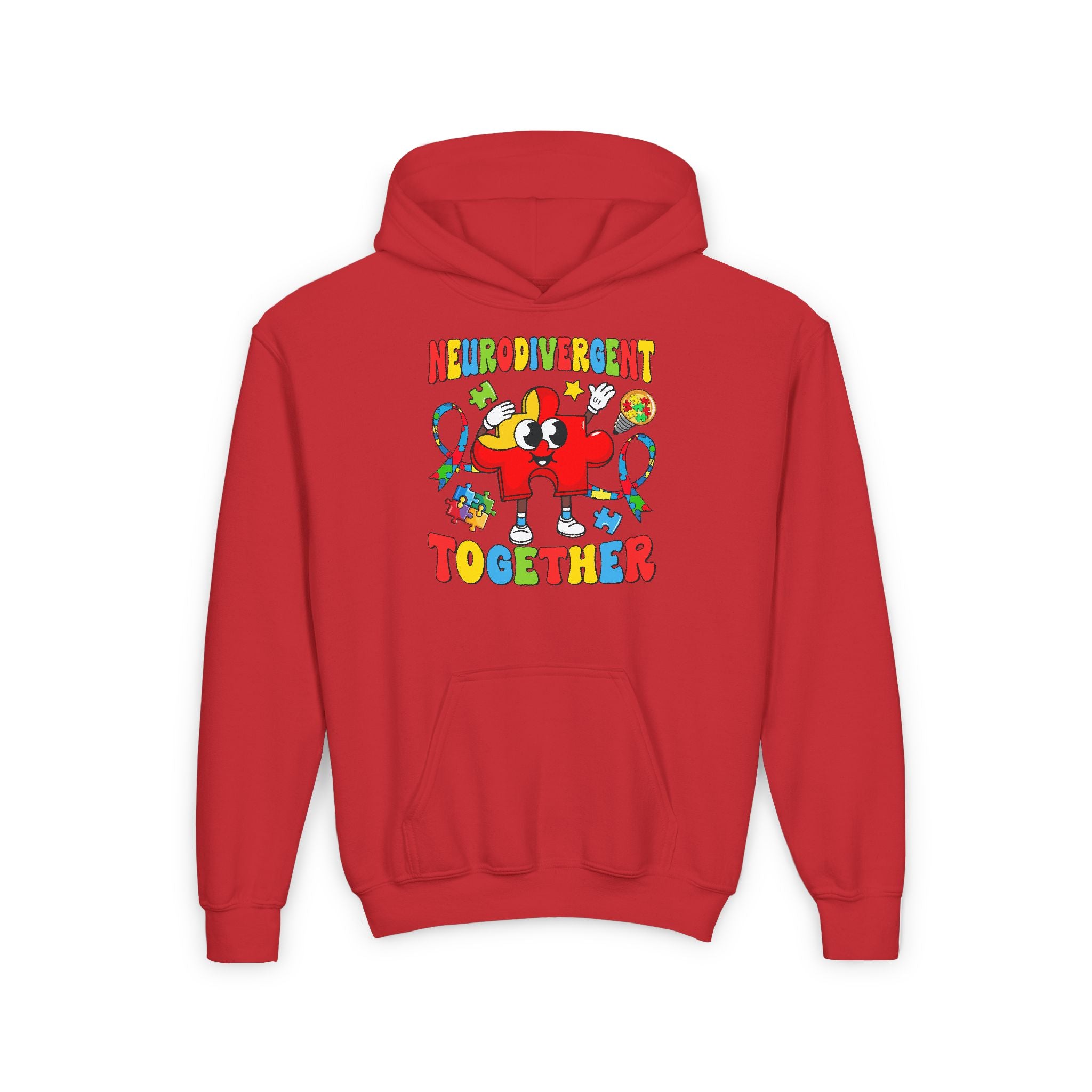 Neurodivergent Together, Youth Hoodie