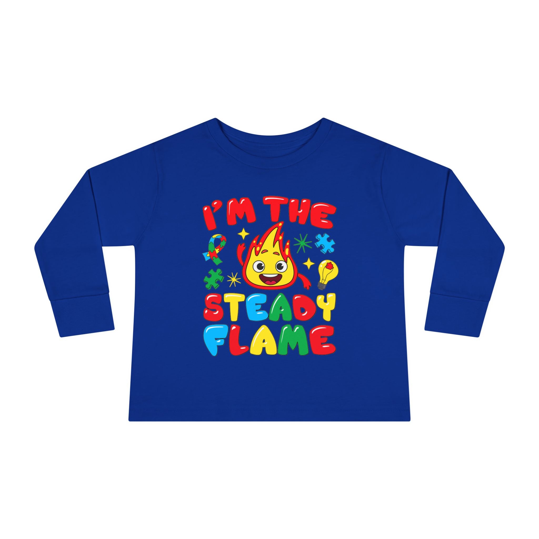 I'm The Steady Flame, Toddler Long Sleeve Tee