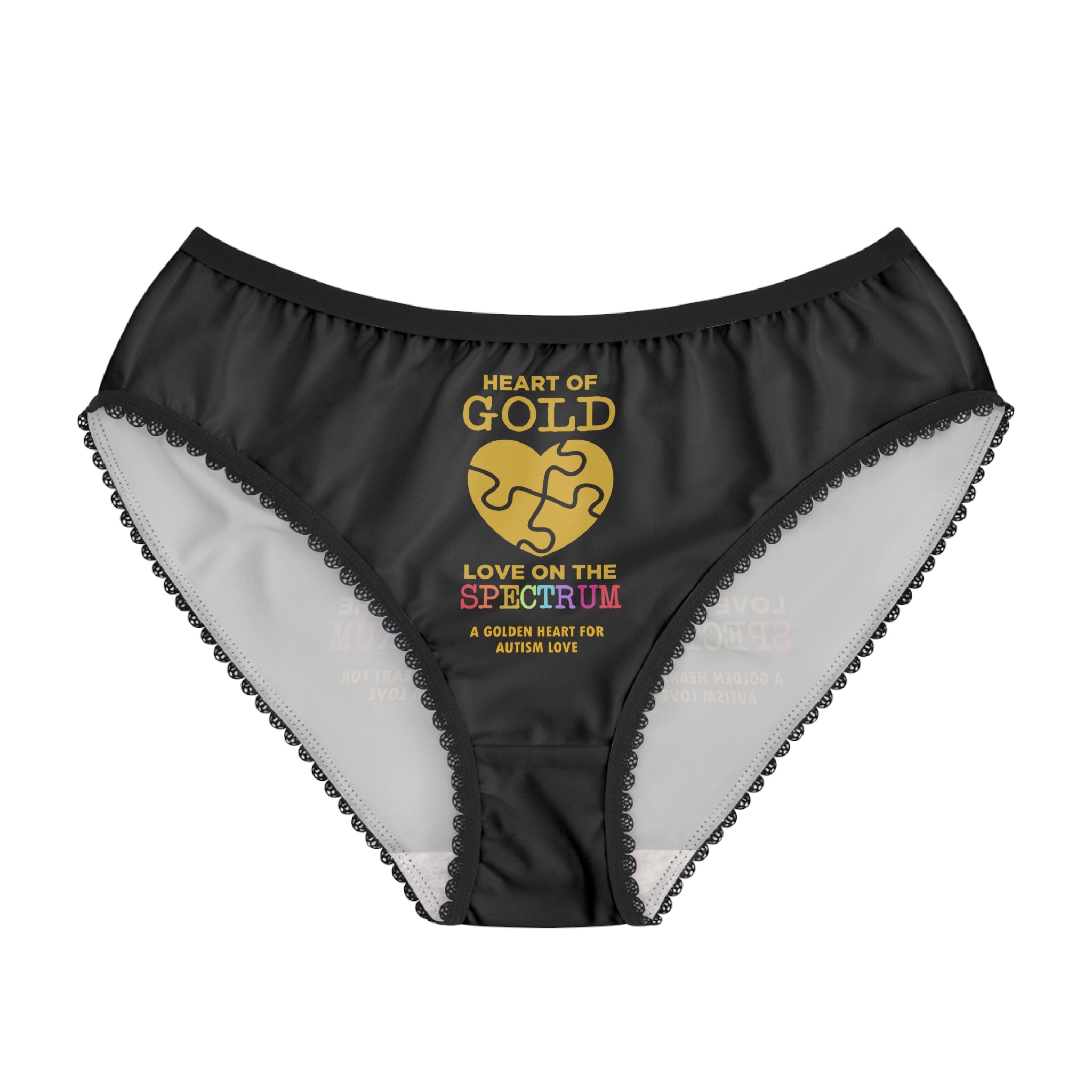 Heart Of Gold Austim Women's Briefs