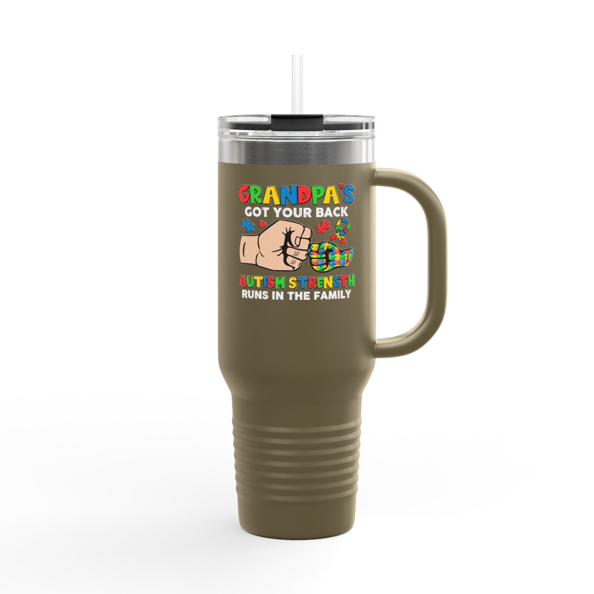 Grandpa's Got Your Back Insulated Travel Mug, 40oz