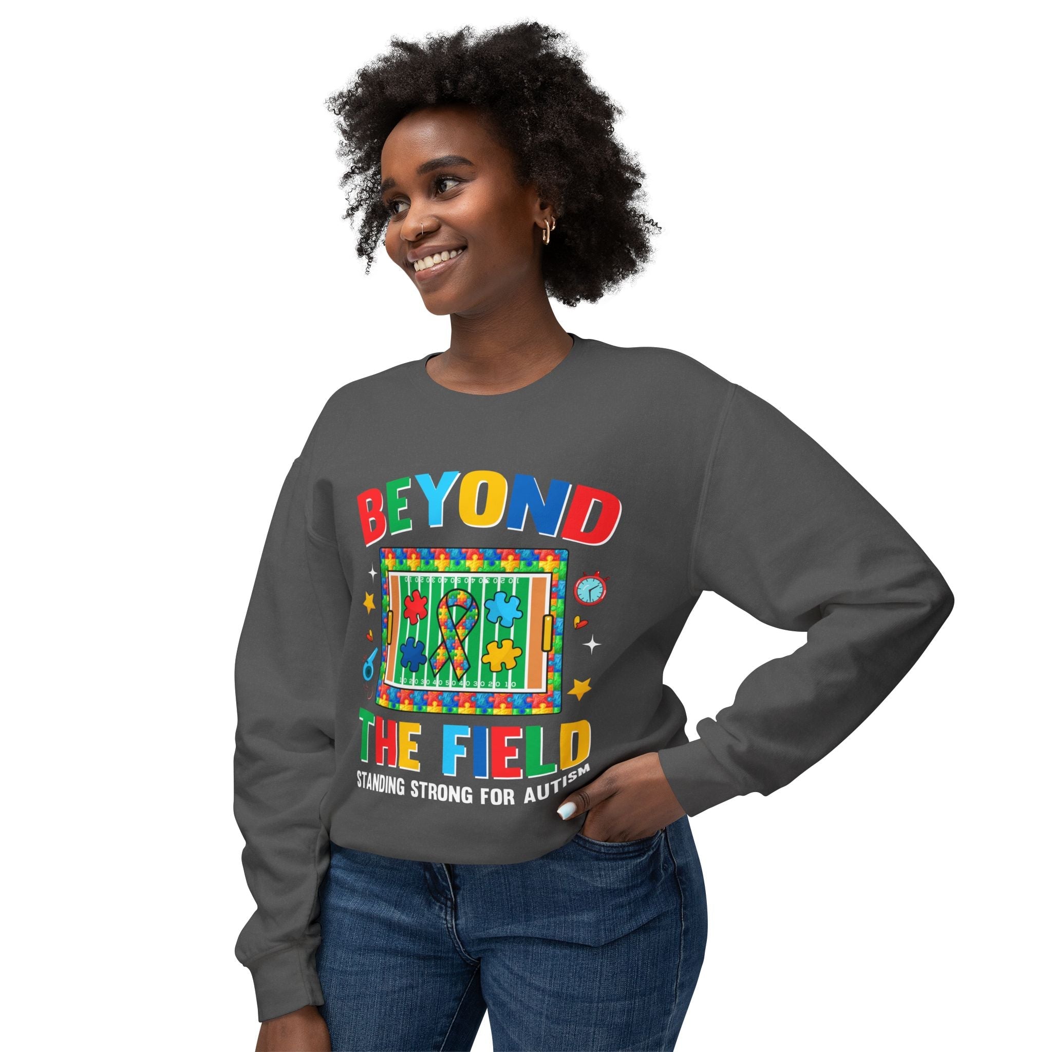 Unisex Lightweight Crewneck Sweatshirt