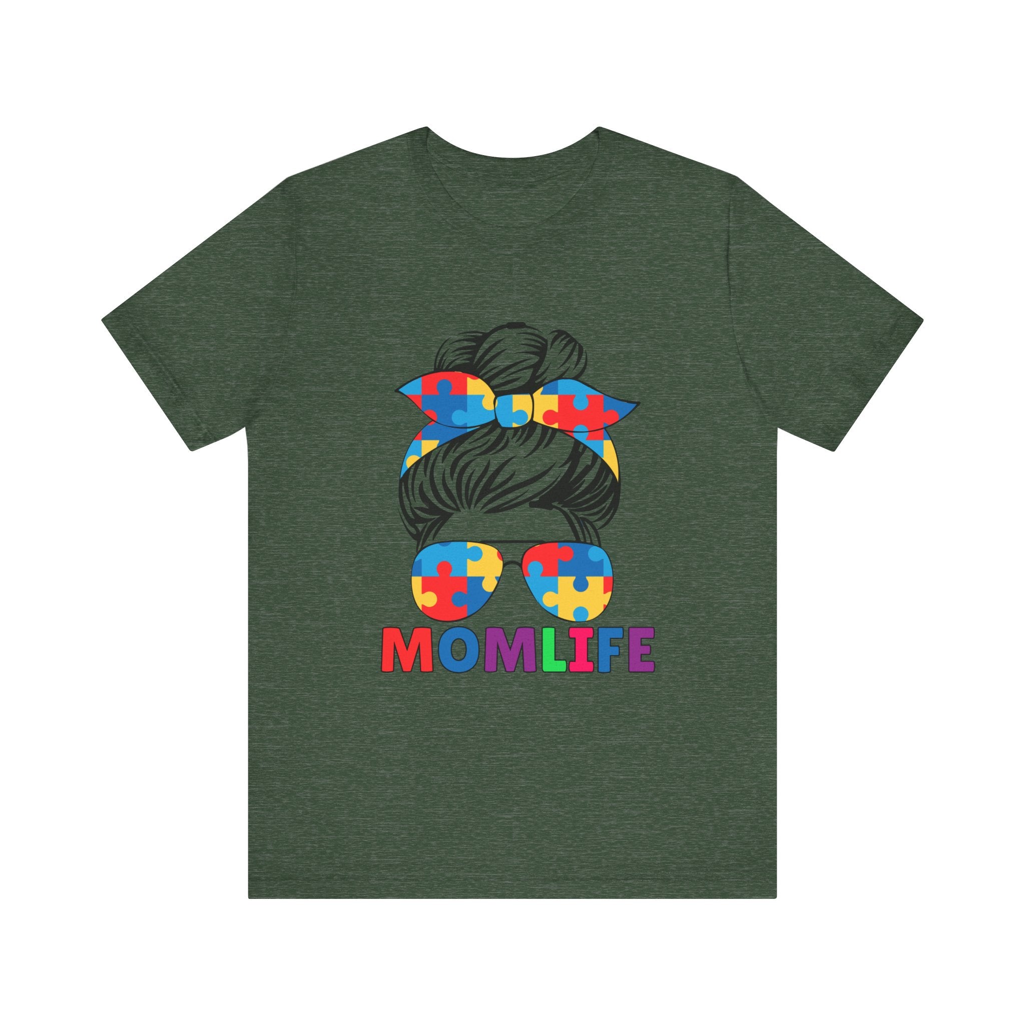 "Mom Life" Autism Awareness Hoodie