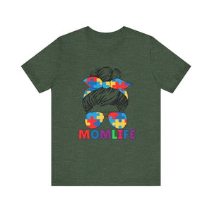 "Mom Life" Autism Awareness Hoodie