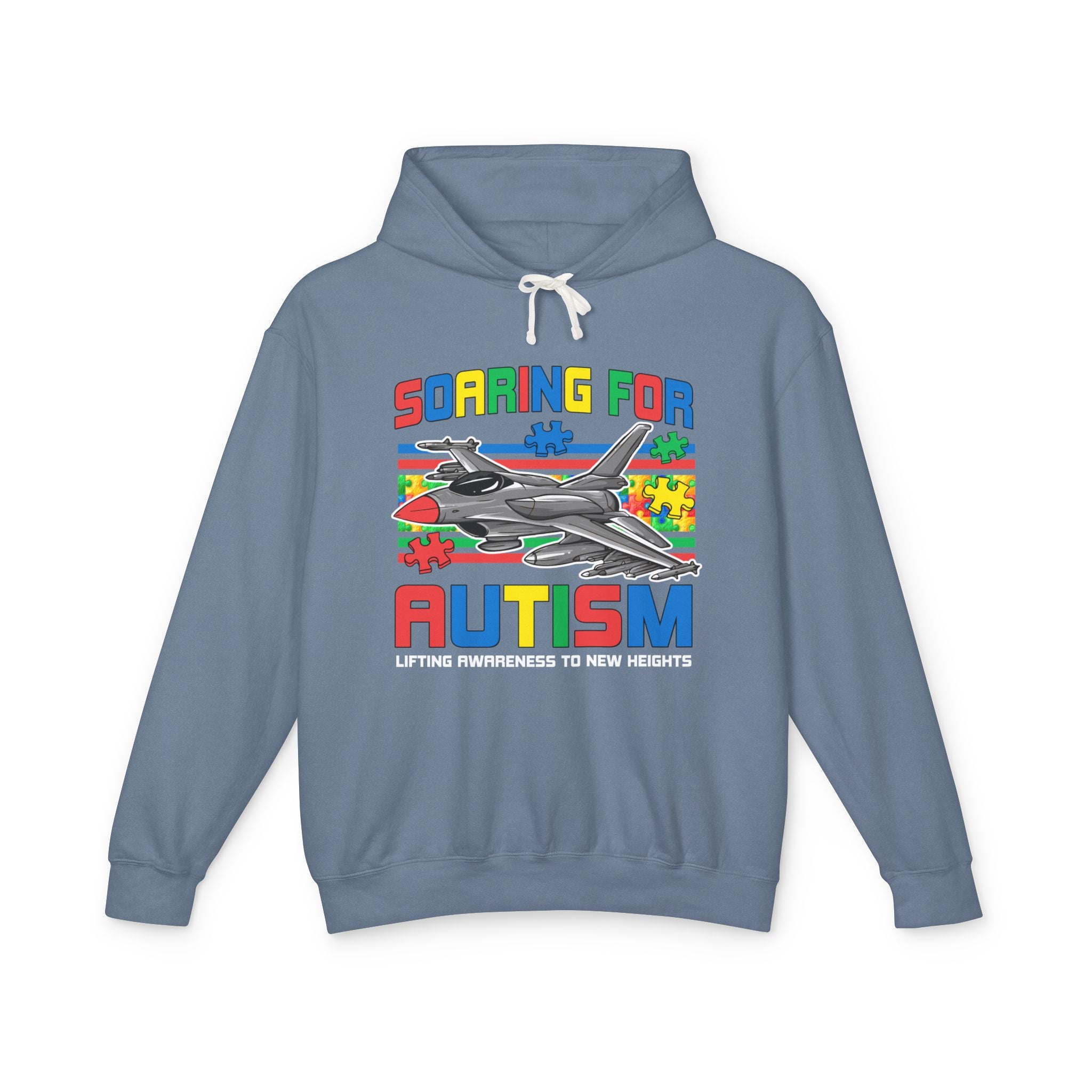 Soaring For,Autism Awareness Adult Hoodie