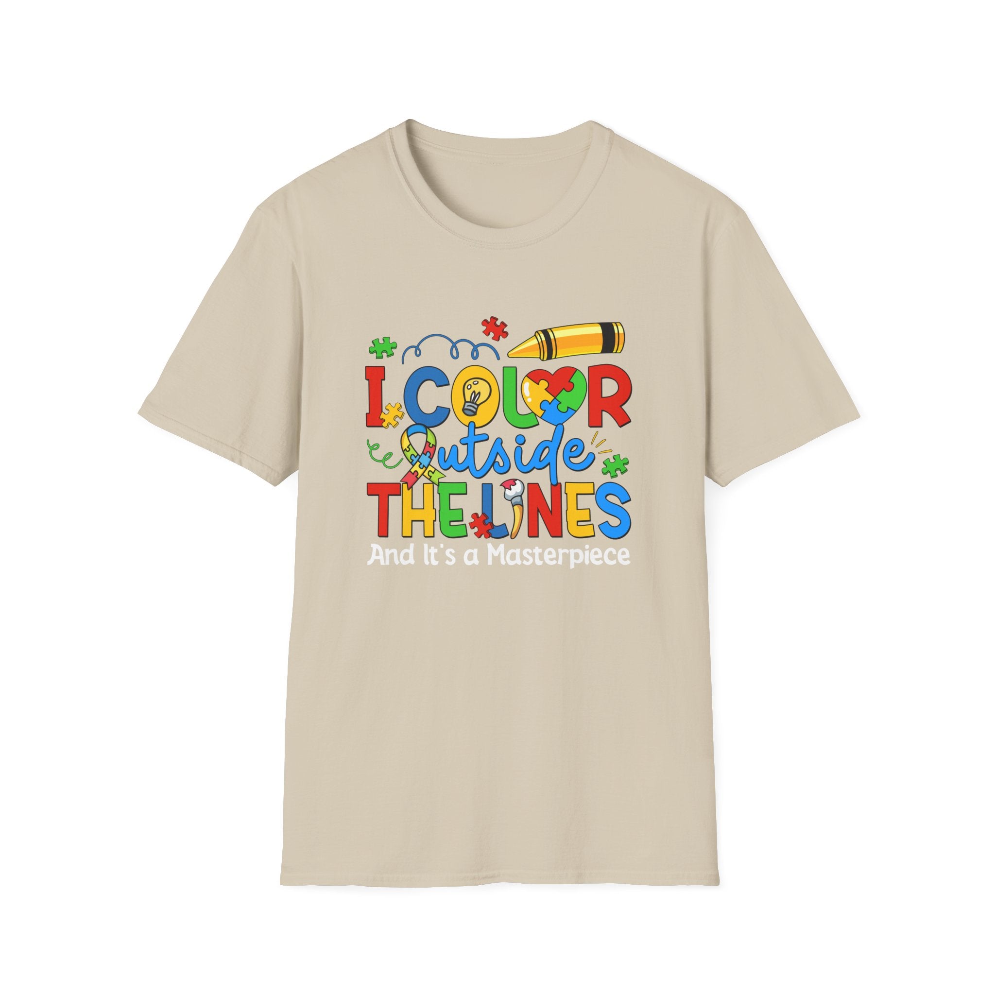 Outside the Lines, Adult T-Shirt