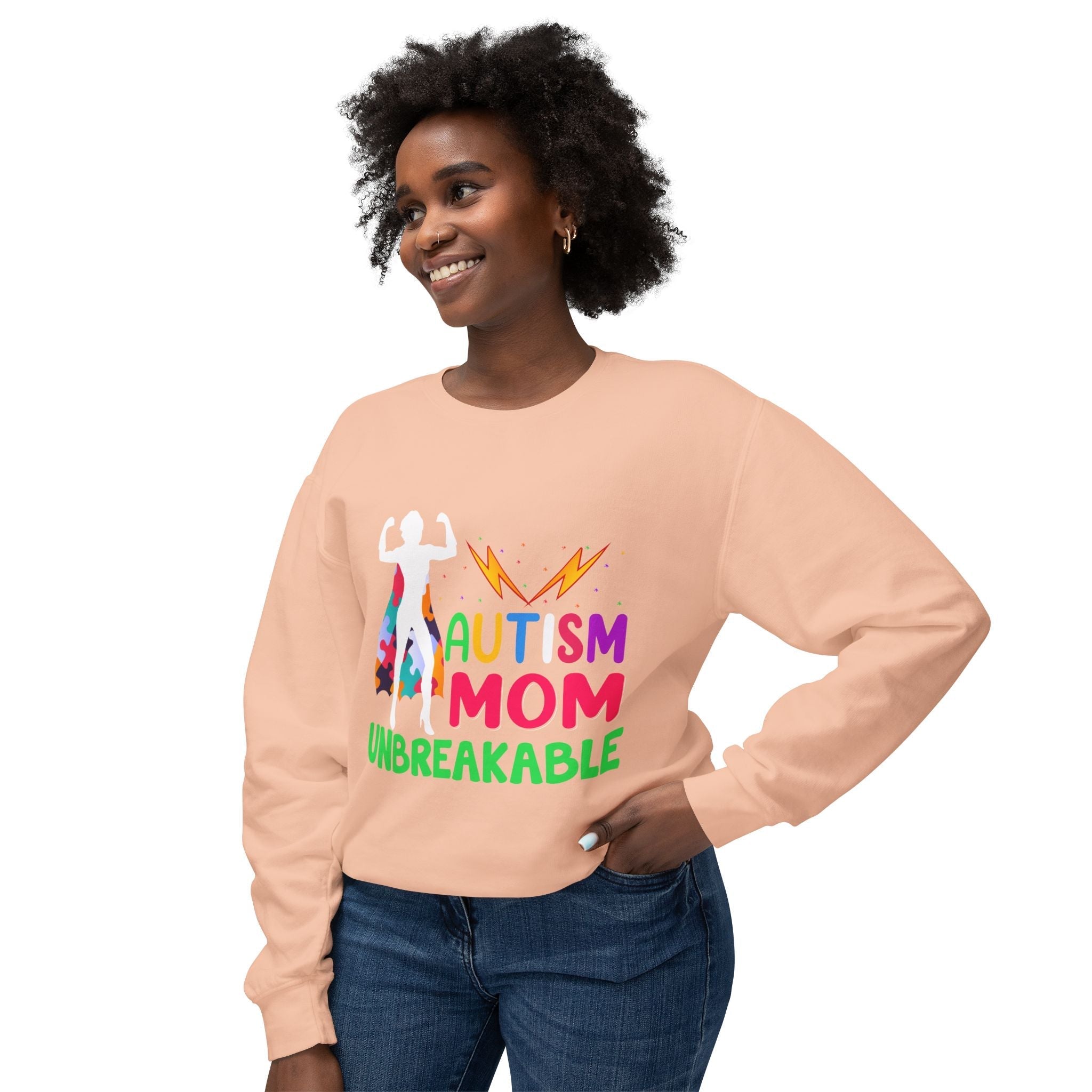 "Autism Mom Unbreakable" Sweatshirt