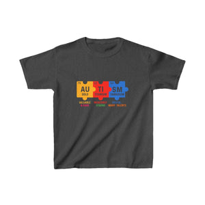 Autism Awareness Kids' Shirt – Celebrating Unique Strengths & Talents"