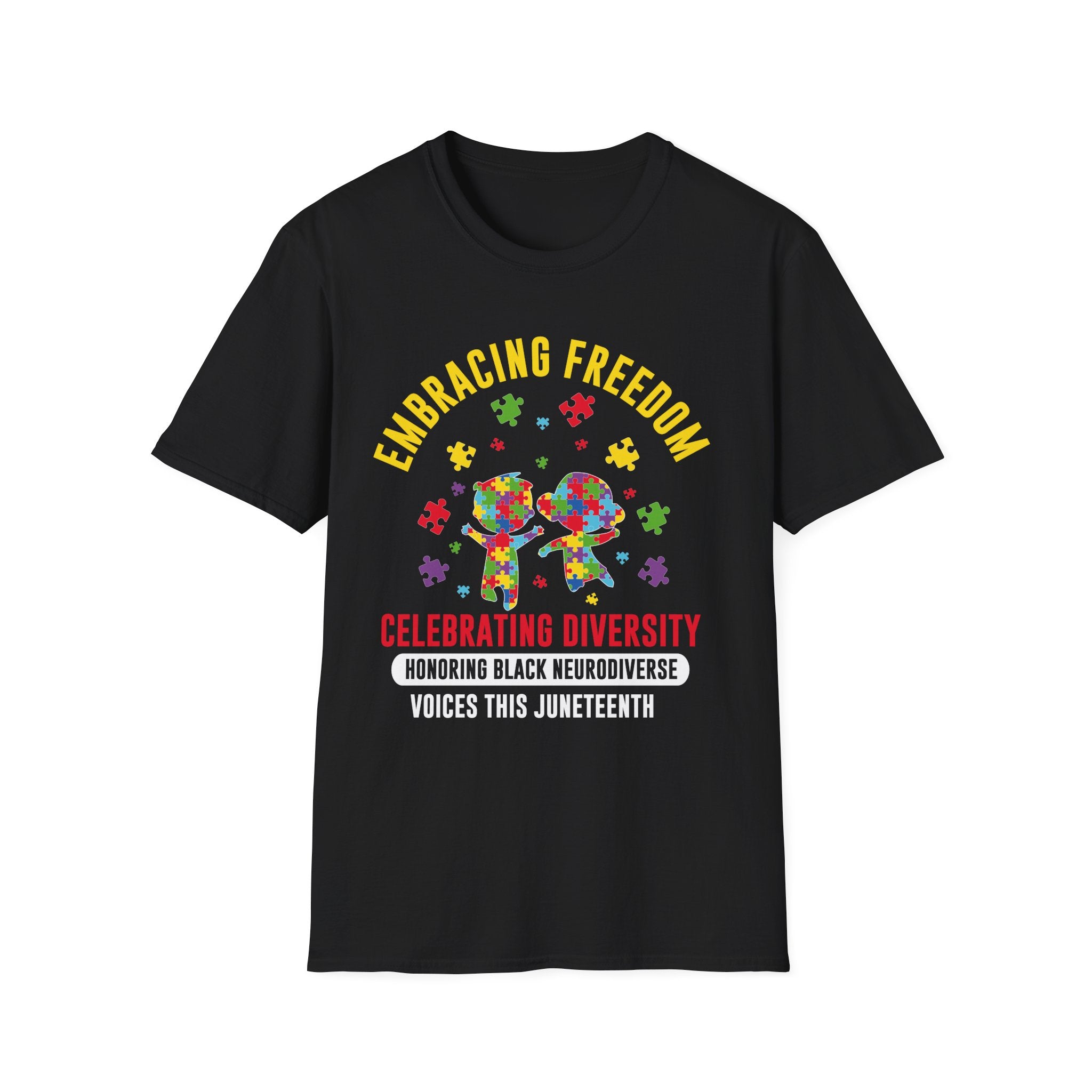 Embracing Freedom Autism Awareness , Adult T-Shirt