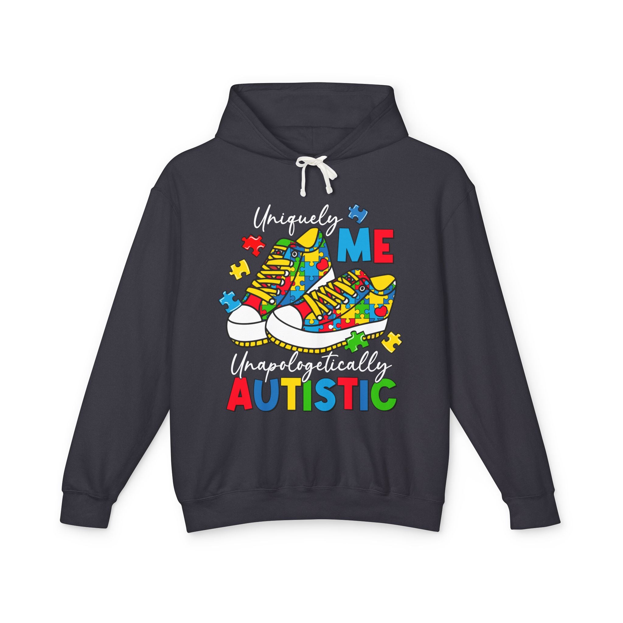 Uniquely Me Autistic , Autism Awareness Adult Hoodie