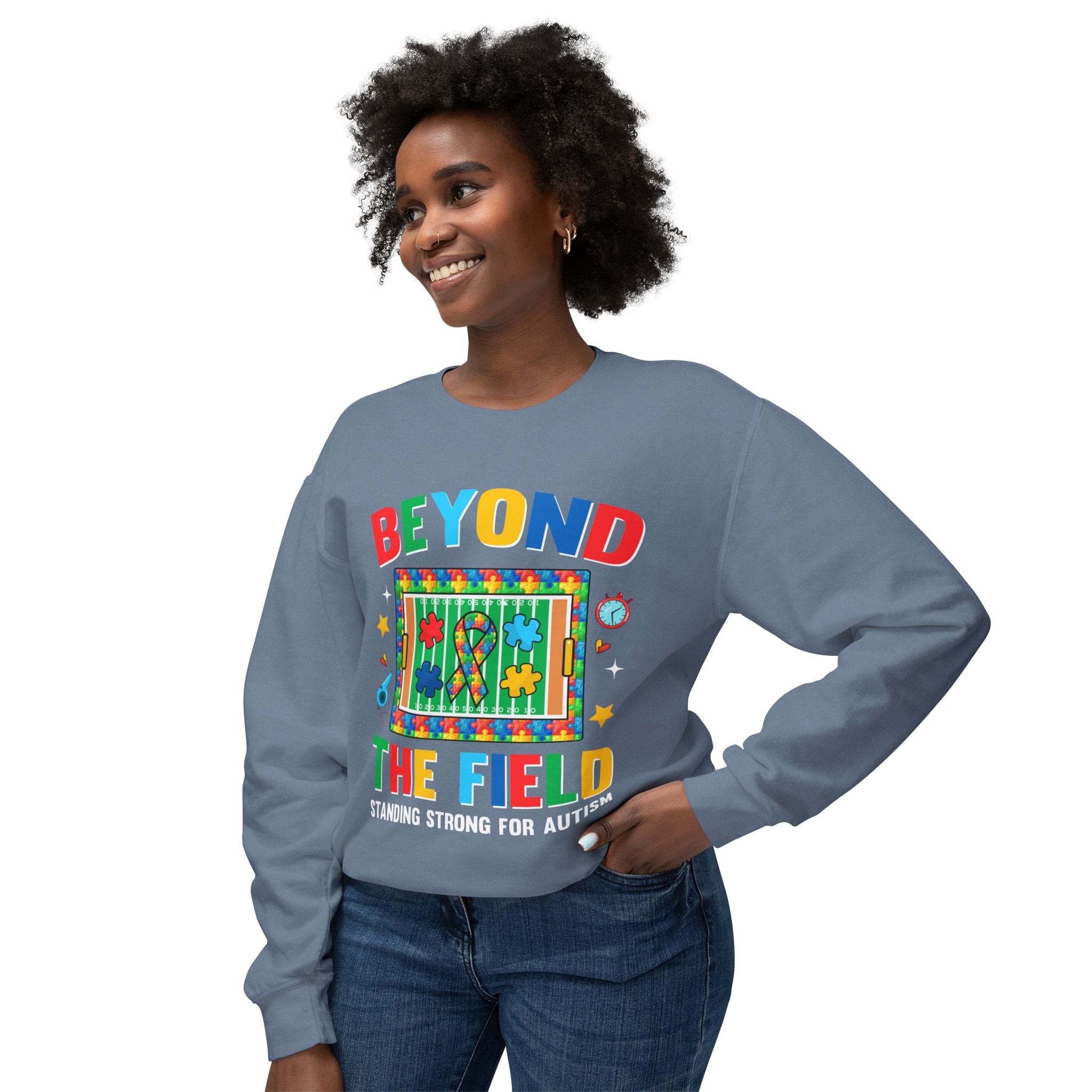 Unisex Lightweight Crewneck Sweatshirt