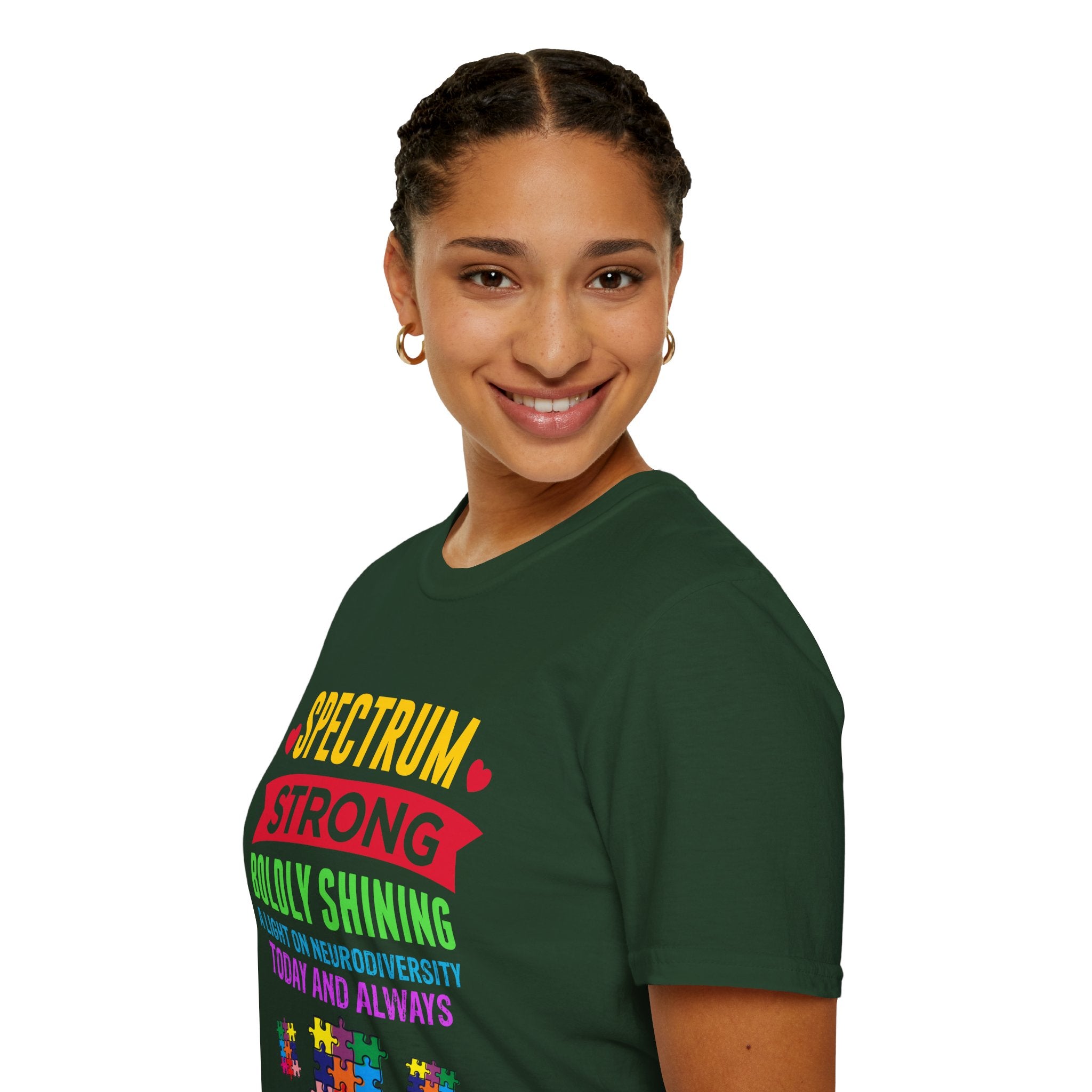 Spectrum Strong Autism Awareness , Adult T-Shirt