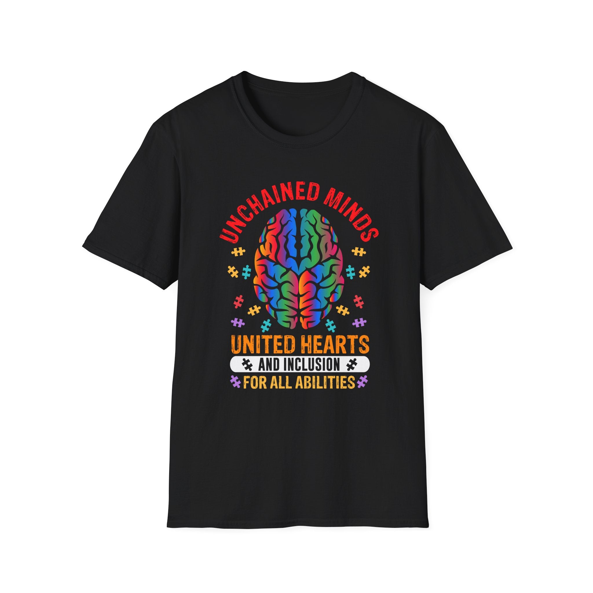 Unchained Mind Autism Awareness , Adult T-Shirt