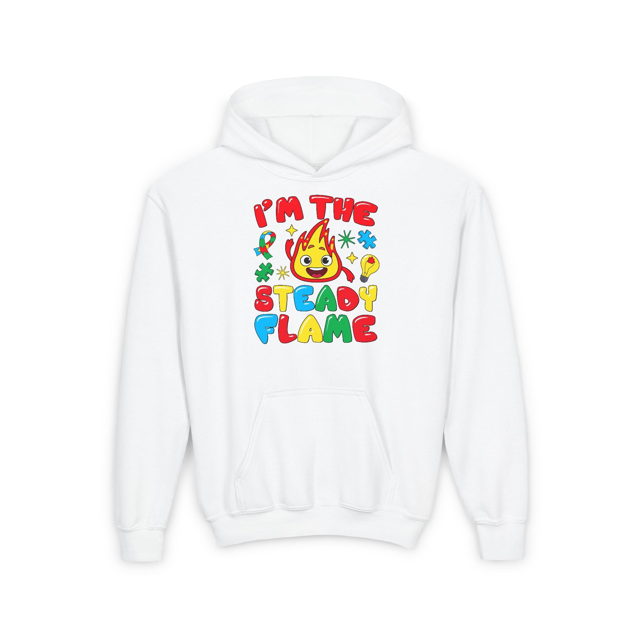 I'm The Steady Flame, Youth Hoodie