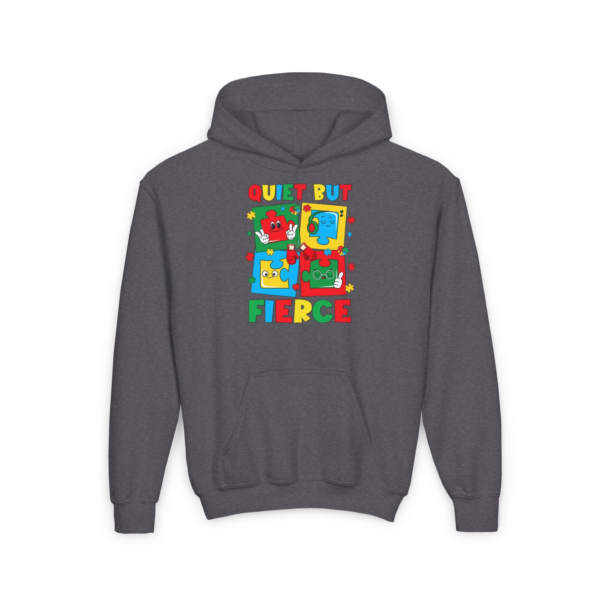 Quiet but Fierce, Youth Hoodie