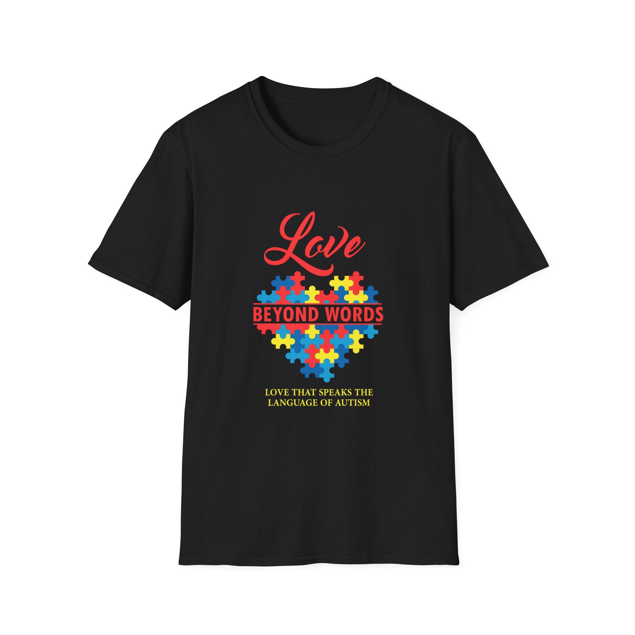 Love Beyond Words Autism Awareness , Adult T-Shirt