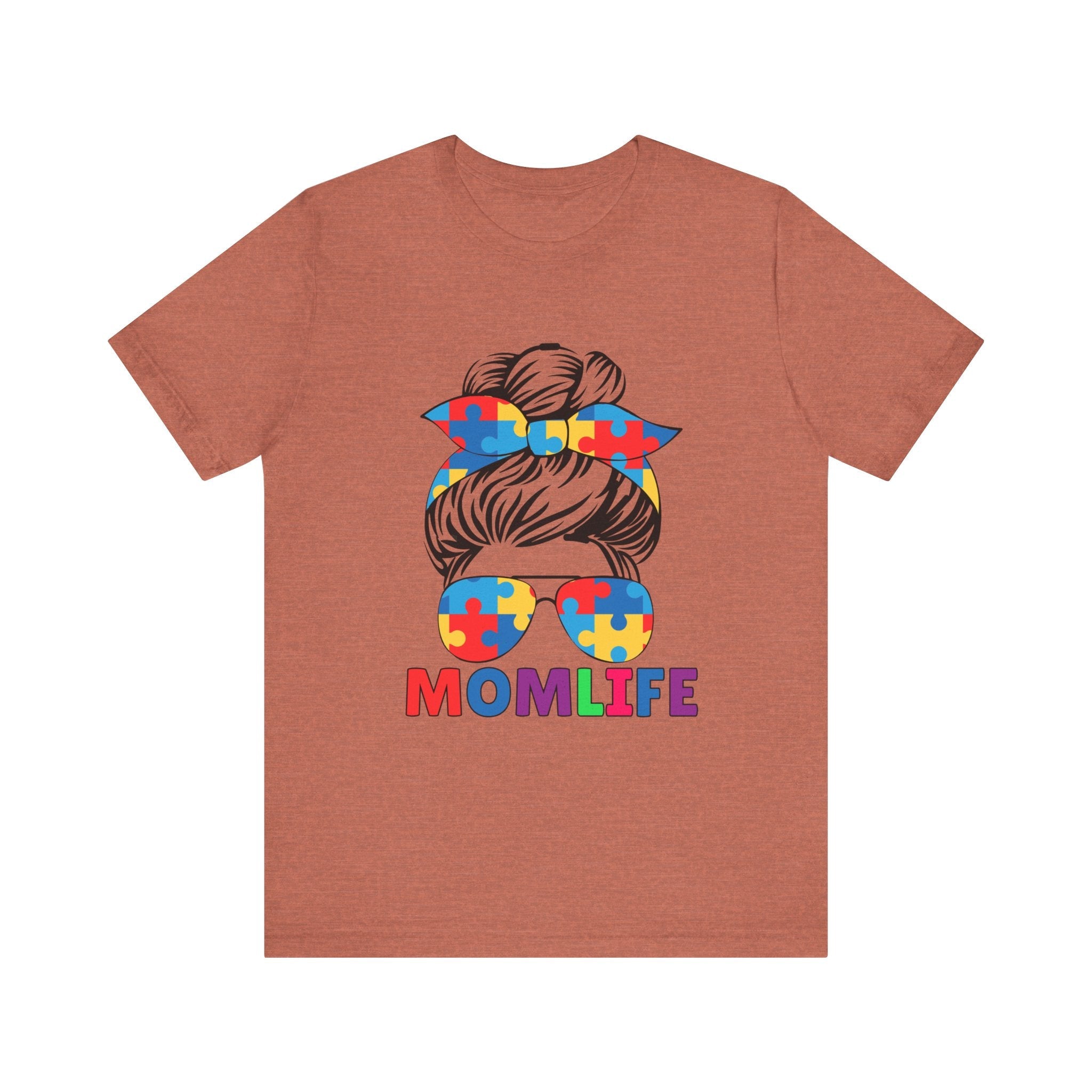 "Mom Life" Autism Awareness Hoodie