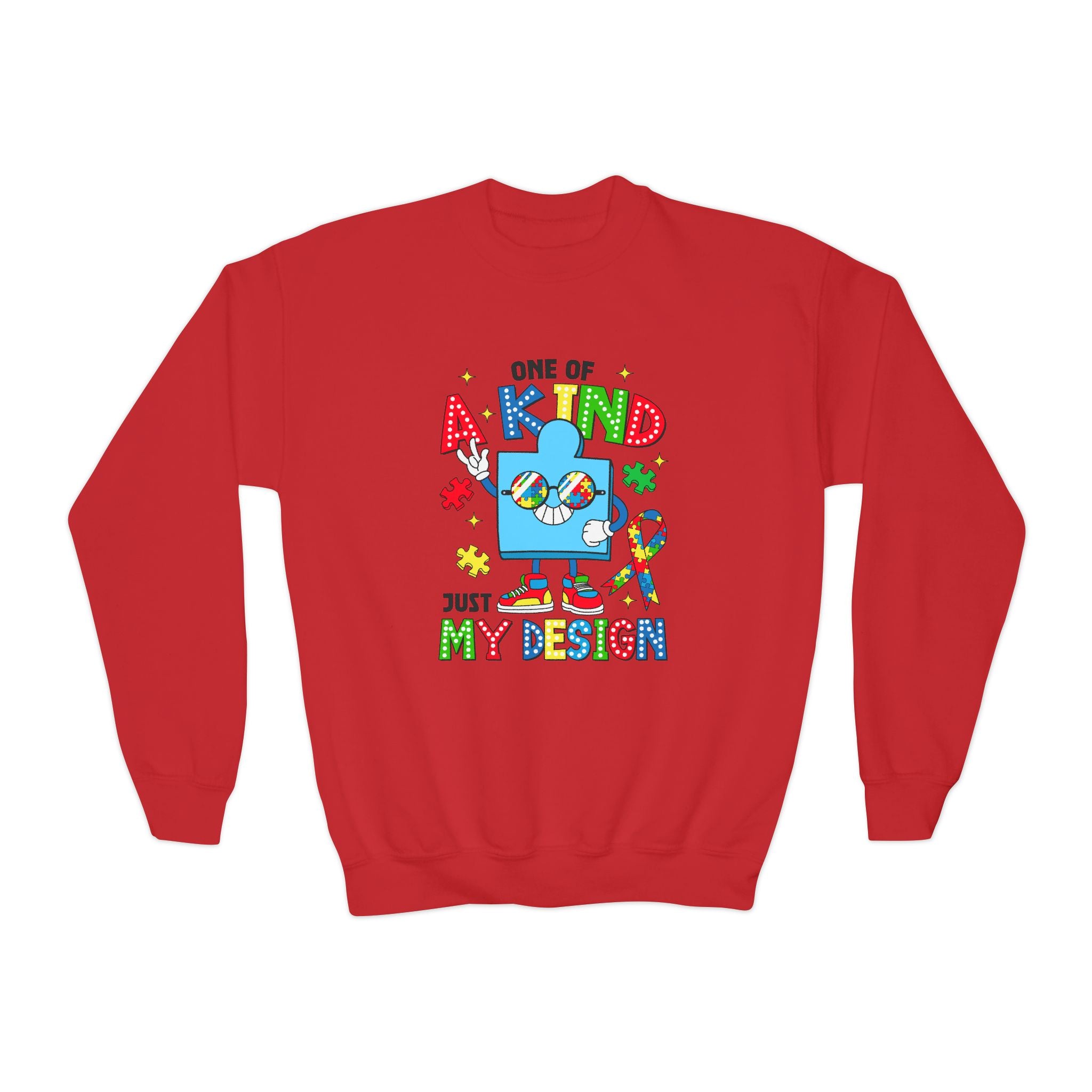 One of a Kind Just My Design, Unisex Children's Crewneck Sweatshirt