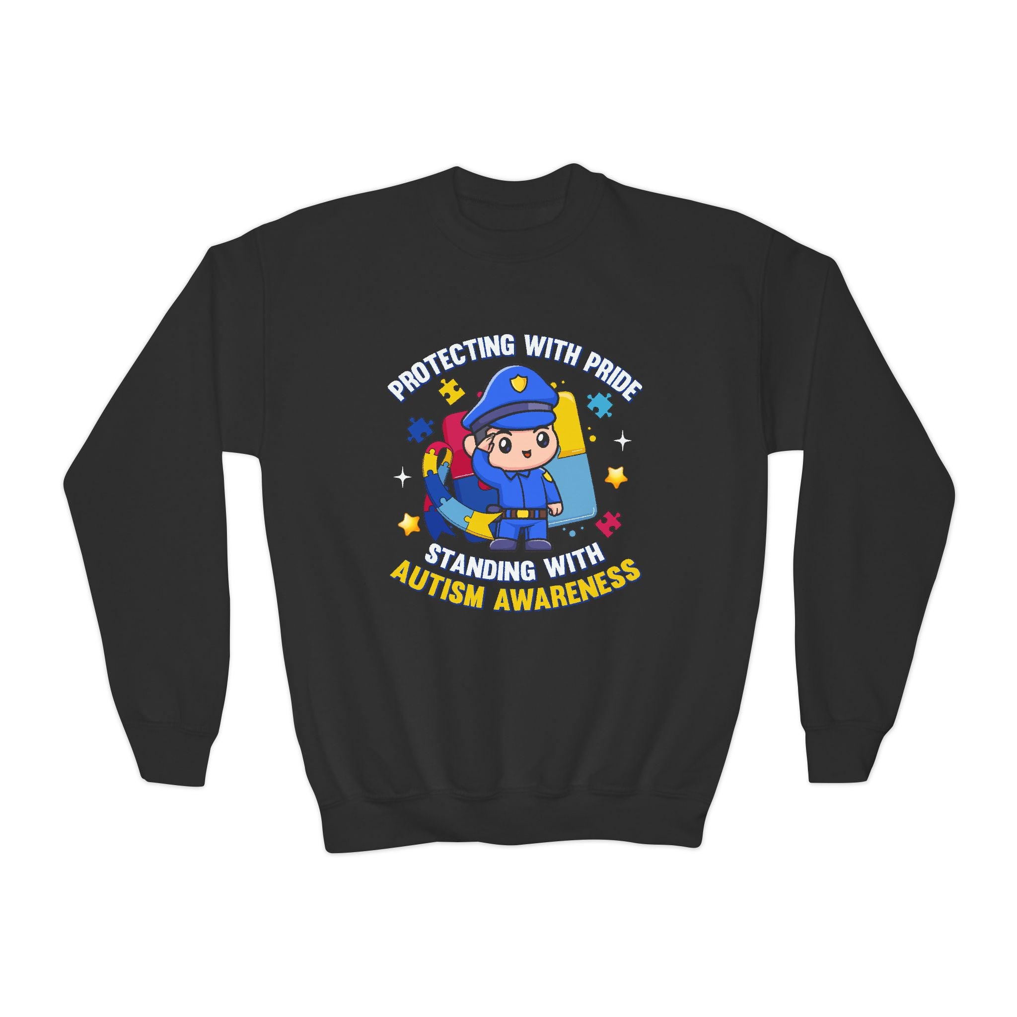 Protect with Pride, Autism Awareness Children's Sweatshirt