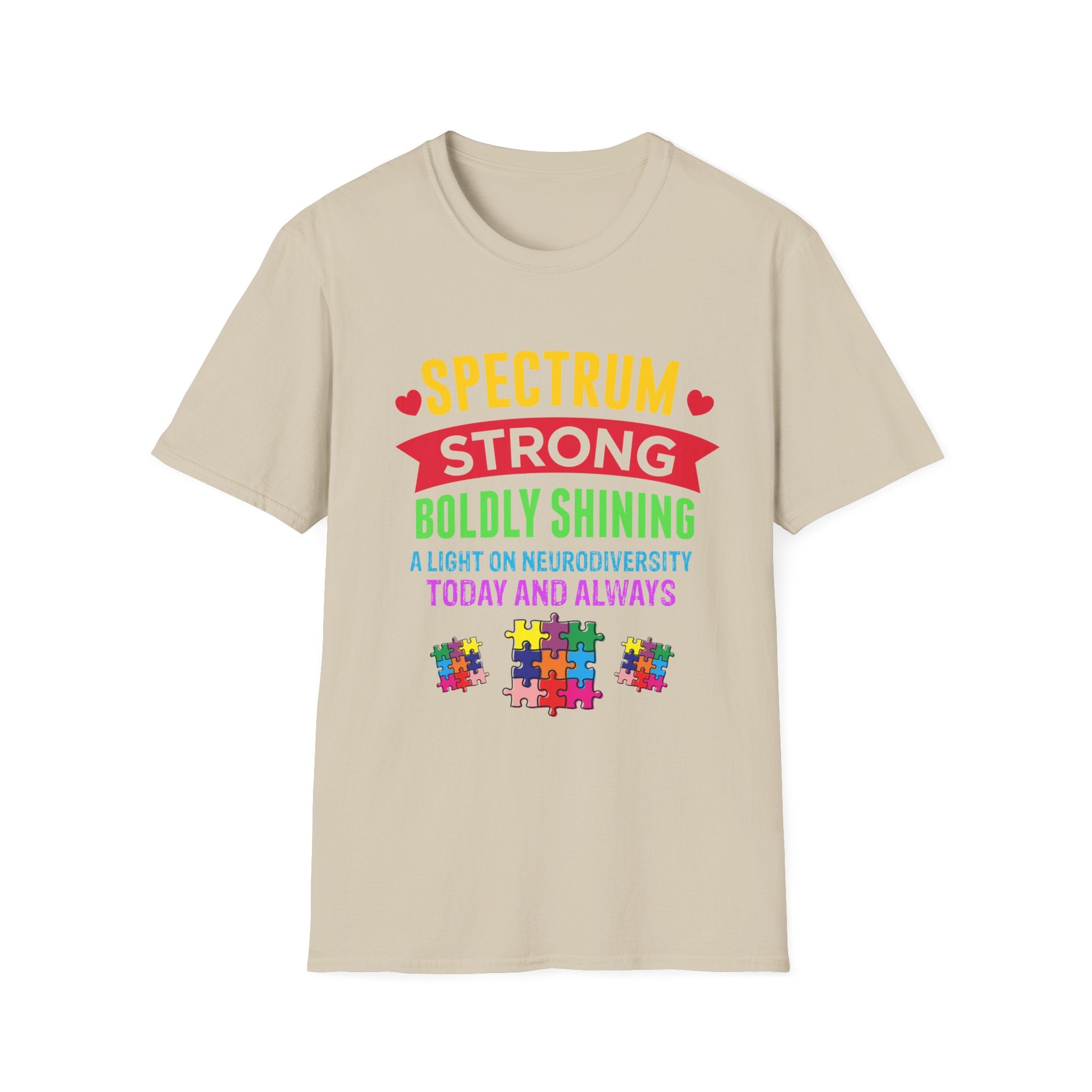 Spectrum Strong Autism Awareness , Adult T-Shirt