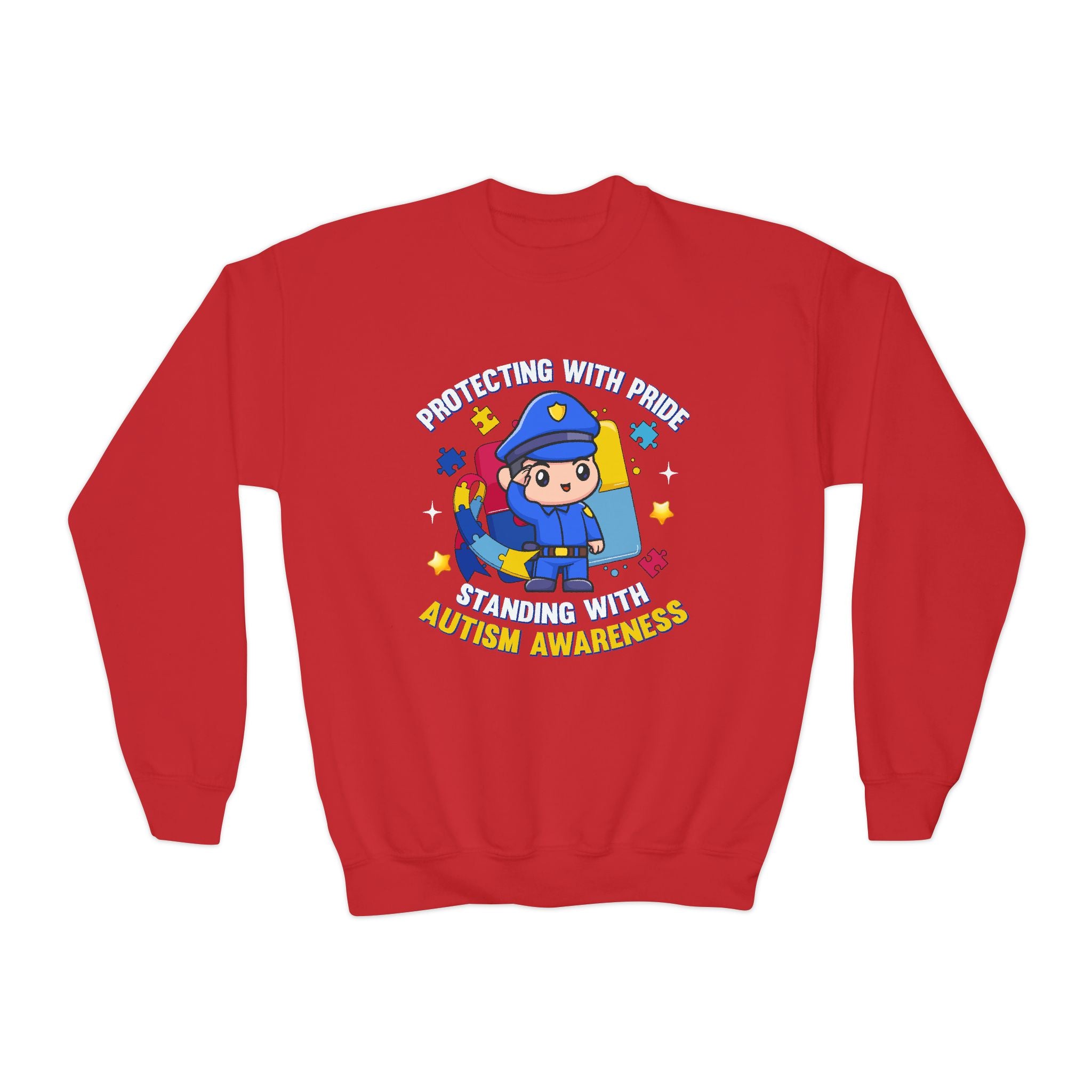 Protect with Pride, Autism Awareness Children's Sweatshirt