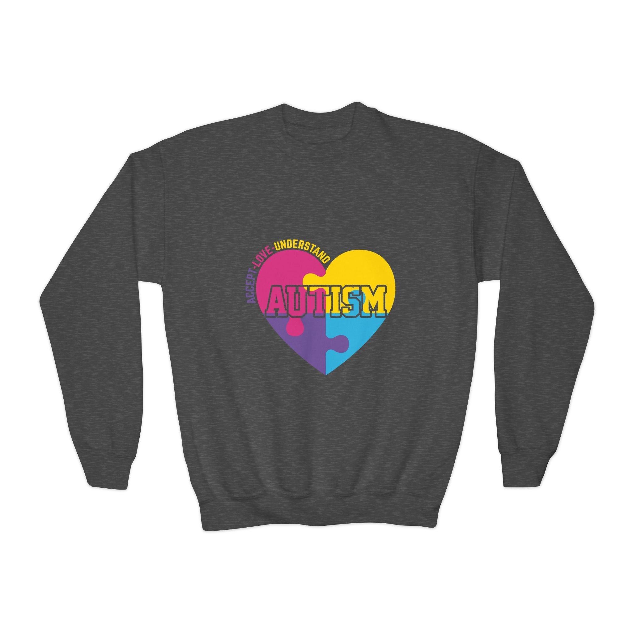 Autism Awareness Heart Sweatshirt