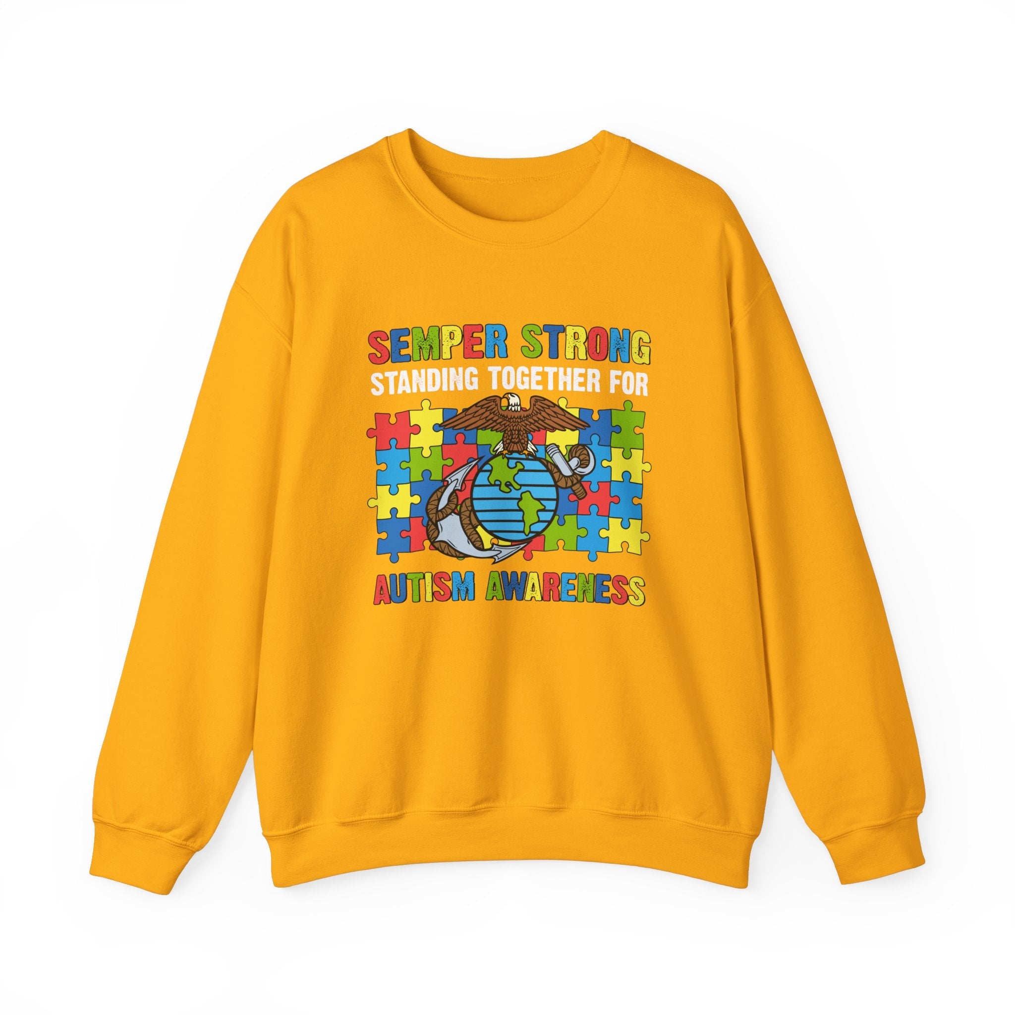 "Semper Strong Autism Awareness Sweatshirt