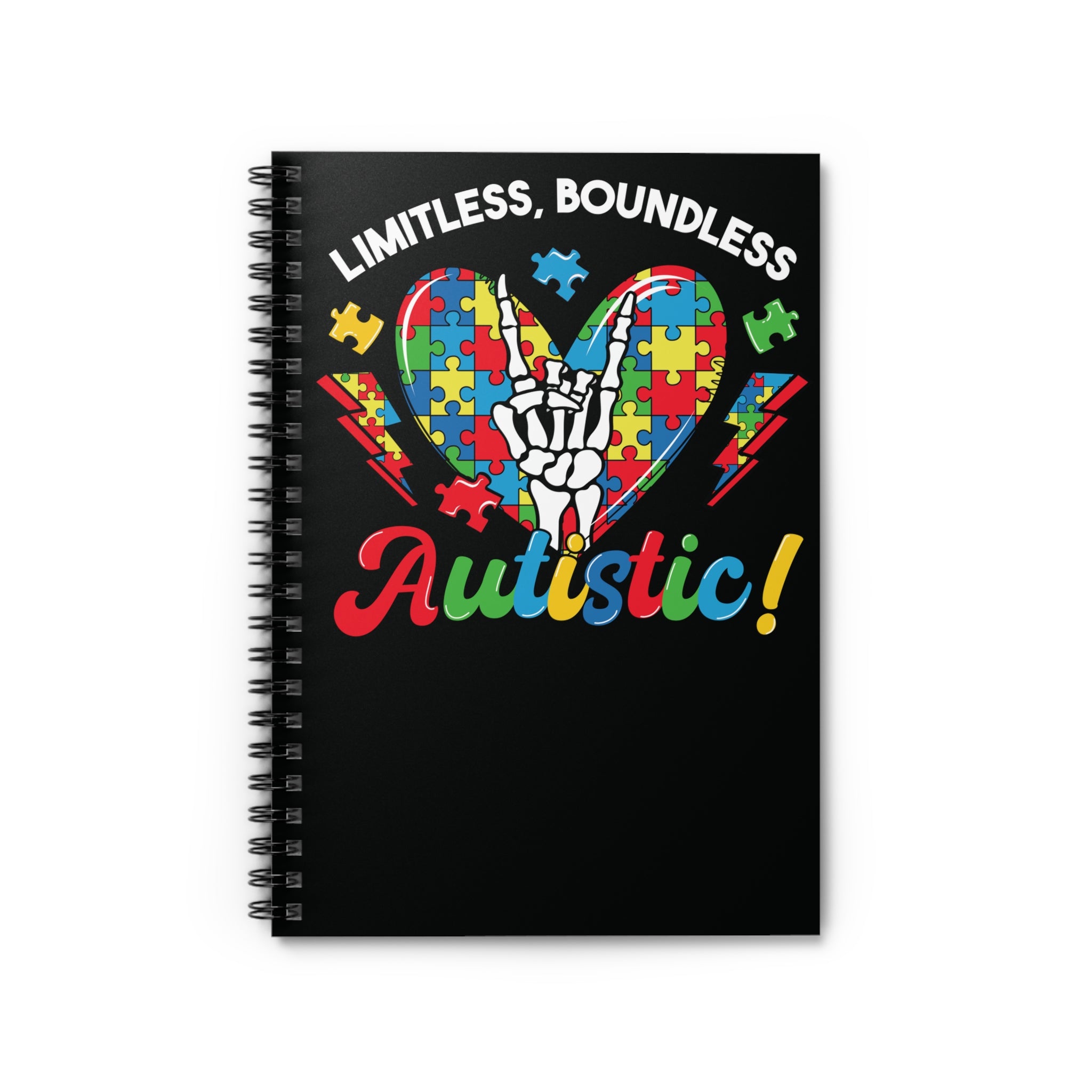 Limitless Boundless Spiral Notebook - Ruled Line