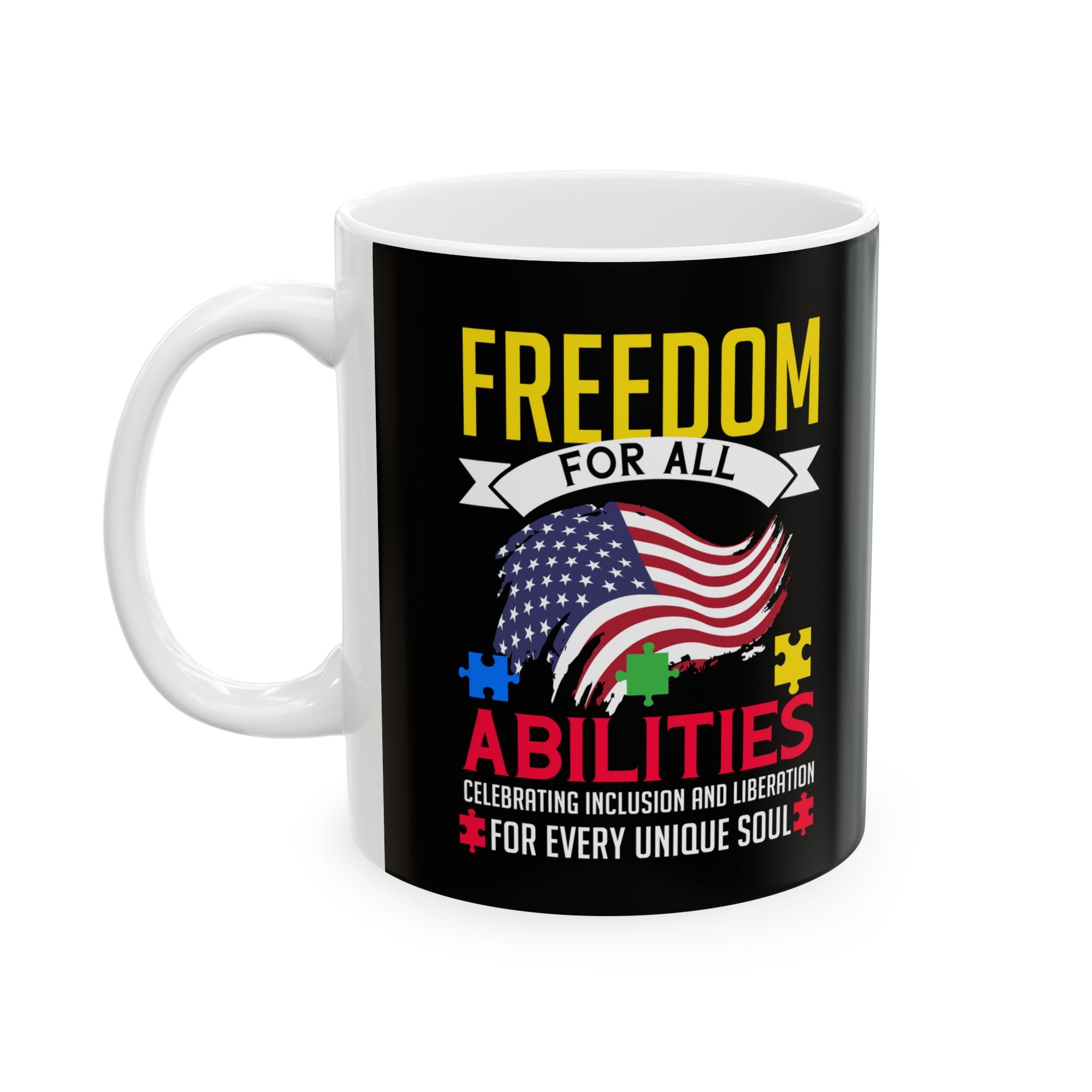 Freedom For All Ceramic Mug