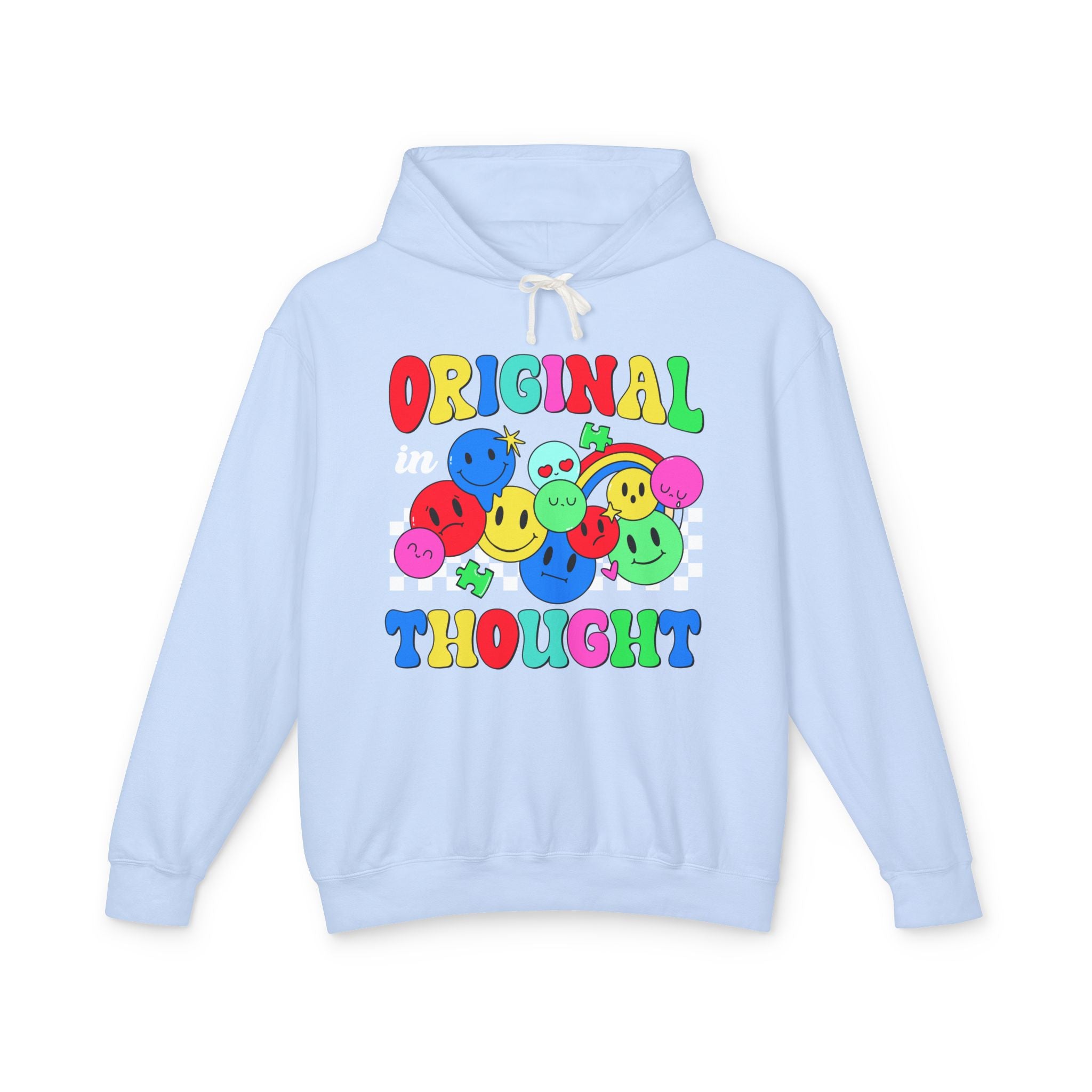 Original in Thought, Autism Support Three-Panel Fleece Hoodie