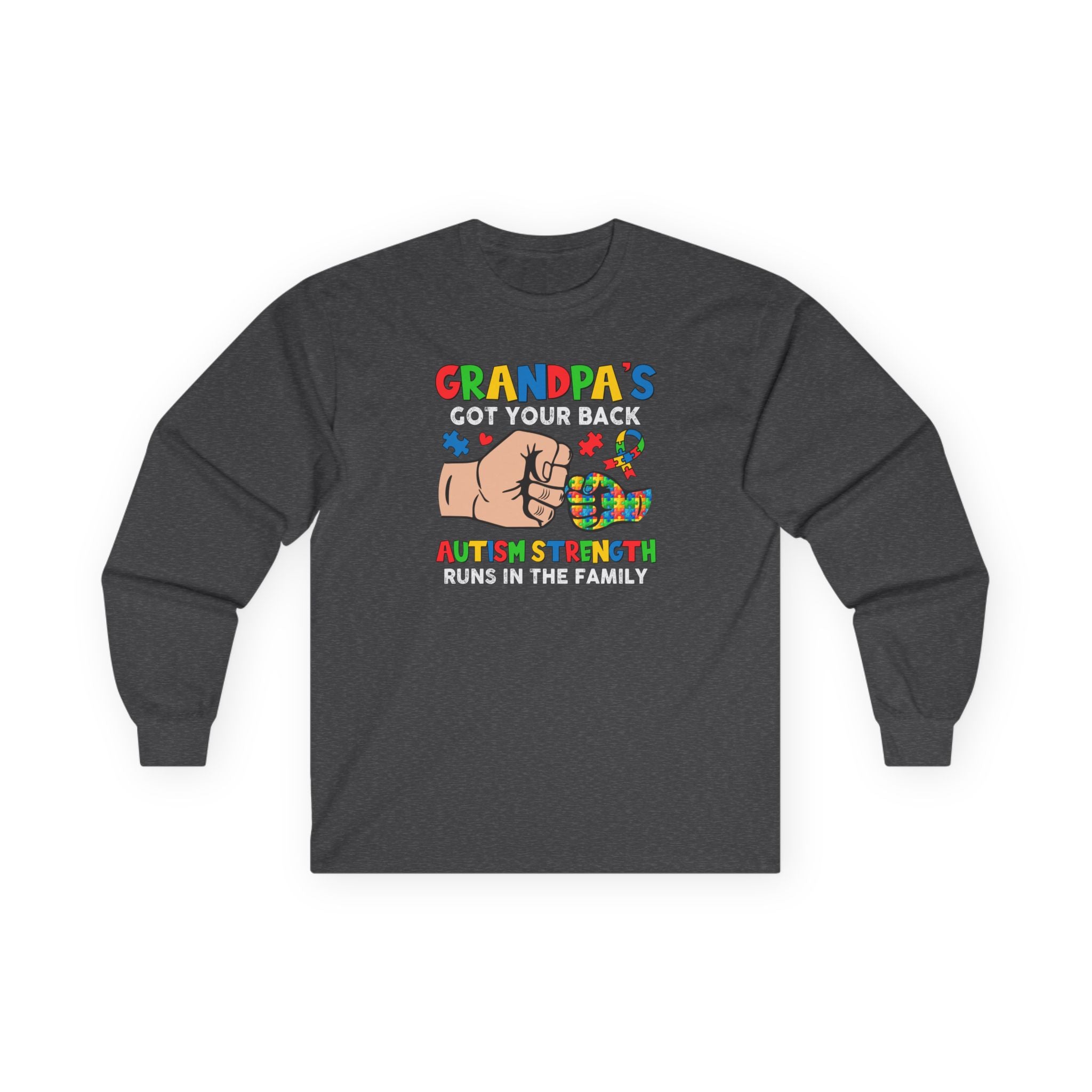 Grandpa's Got Your Back, Long Sleeve Tee