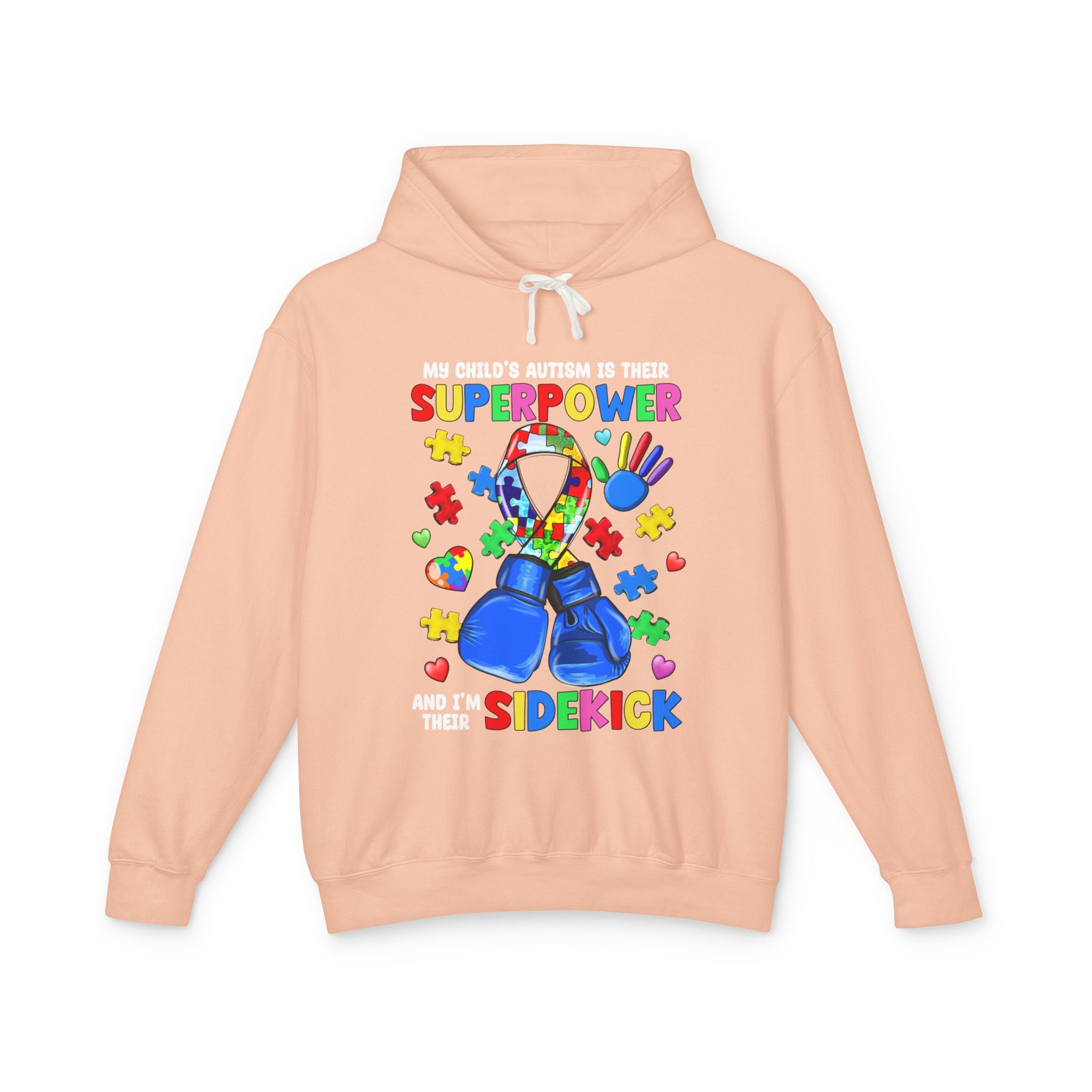 My Child's Autism Superpower, Autism Awareness Adult Hoodie